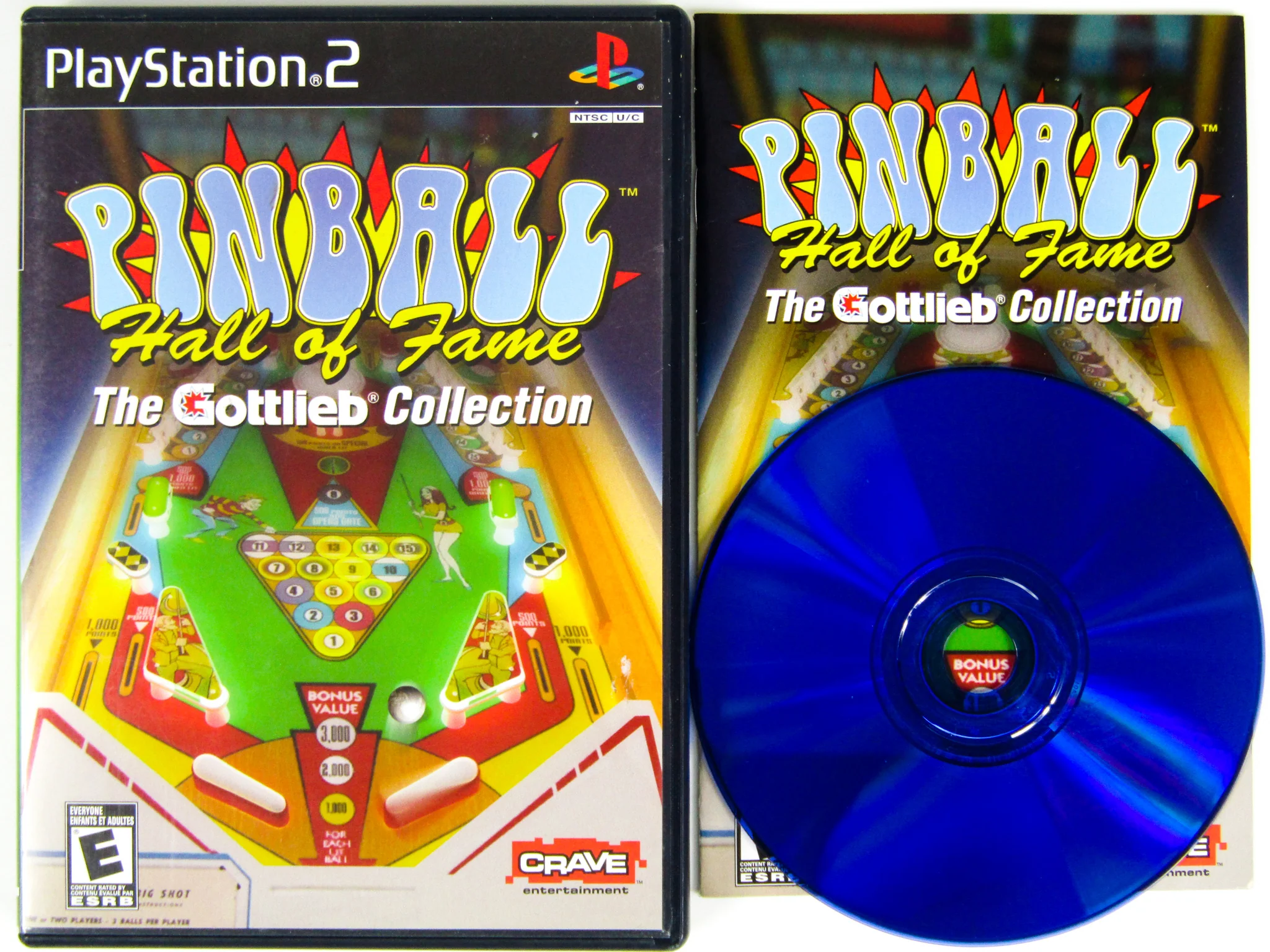 Pinball Hall of Fame: The Gottlieb Collection (PlayStation 2 / PS2)