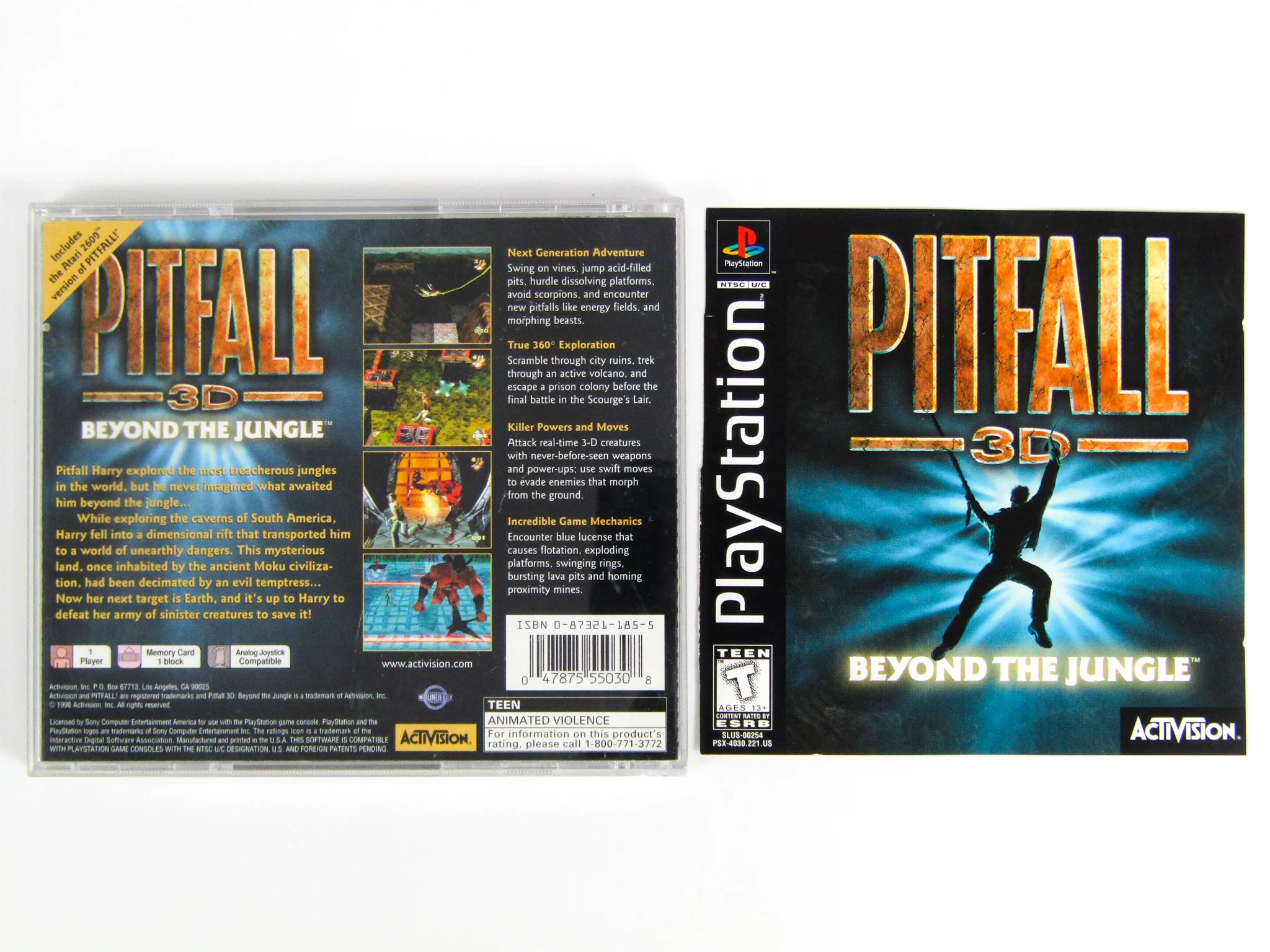 Pitfall 3D (PlayStation / PS1) - Image 2