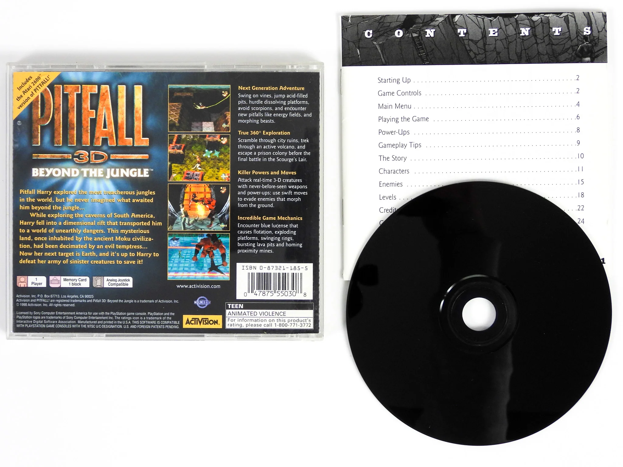 Pitfall 3D (PlayStation / PS1) - Image 5