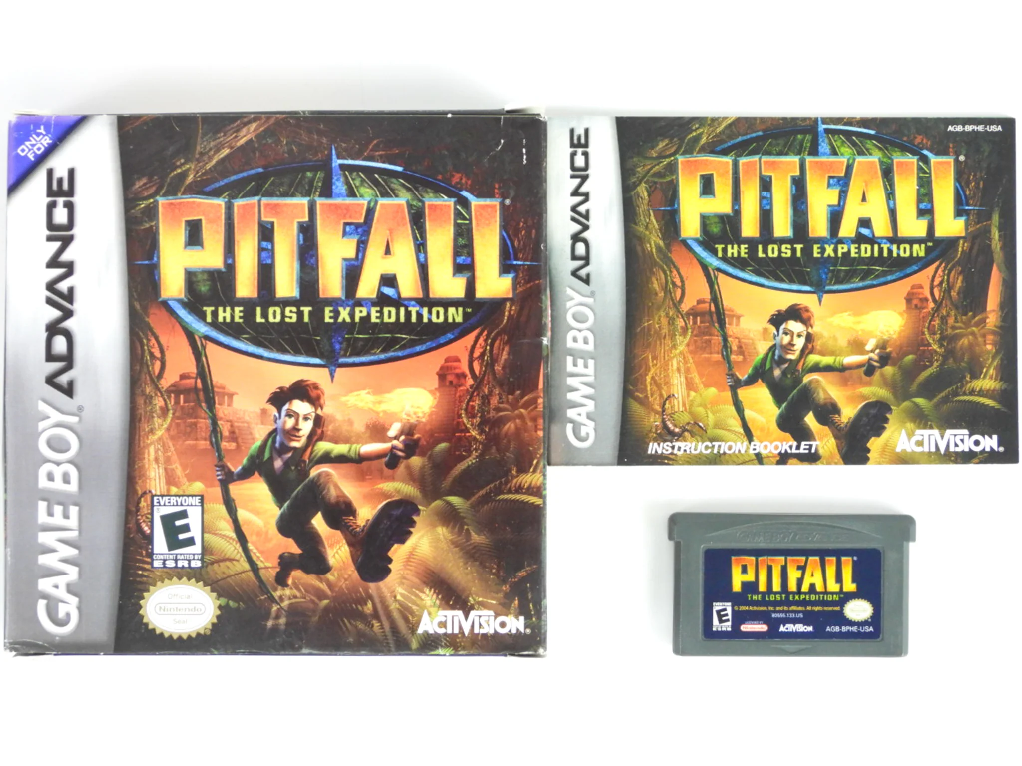 Pitfall The Lost Expedition (Nintendo Game Boy Advance / GBA) - Image 2