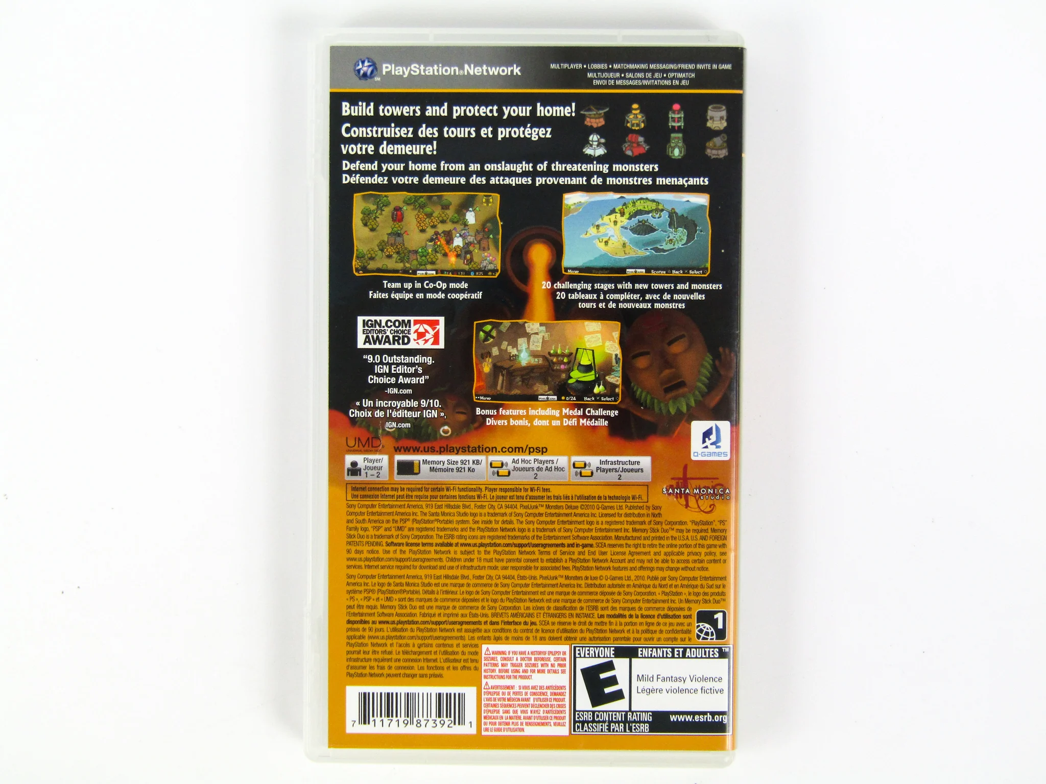 Pixel Junk Monsters Deluxe [Favourites] (PlayStation Portable / PSP) - Image 2