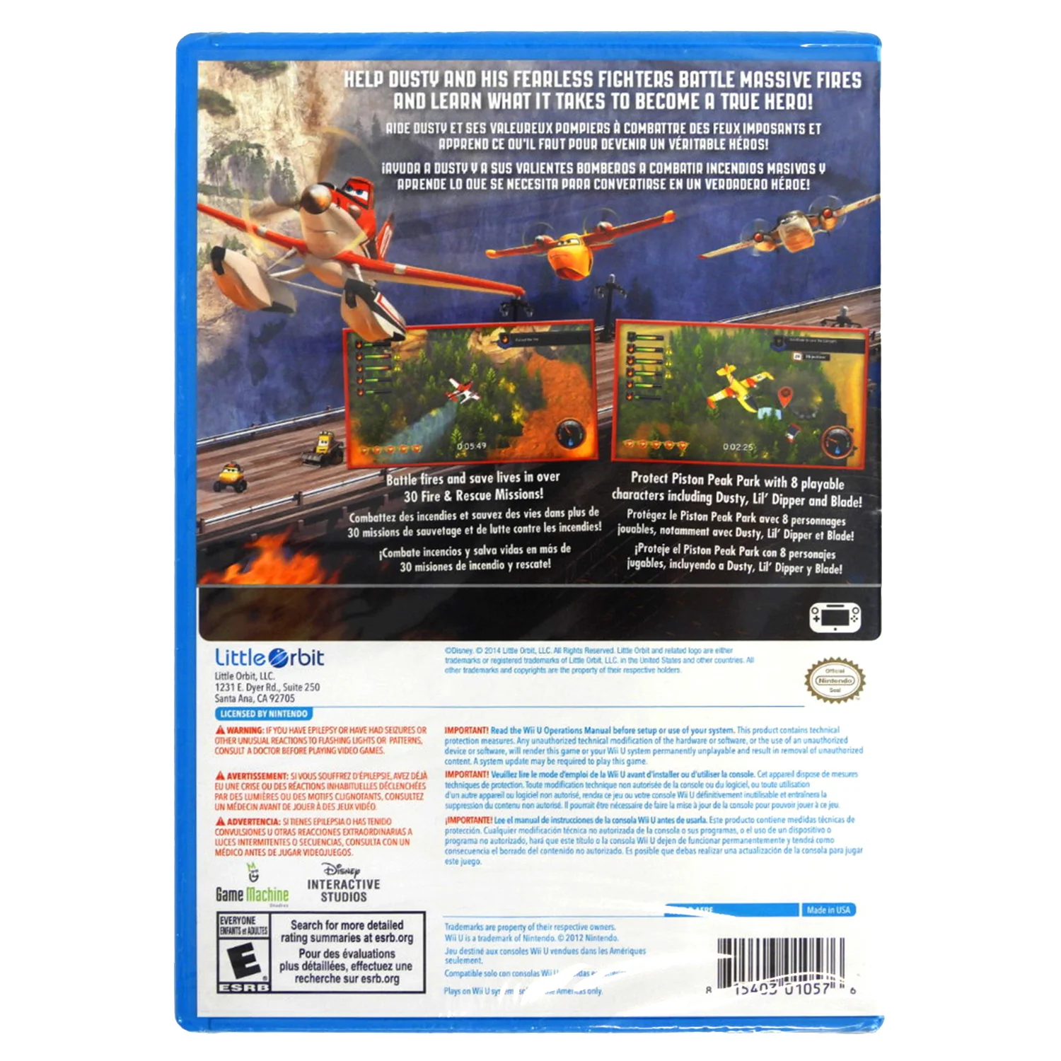 Planes: Fire & Rescue (Nintendo Wii U) - Image 2