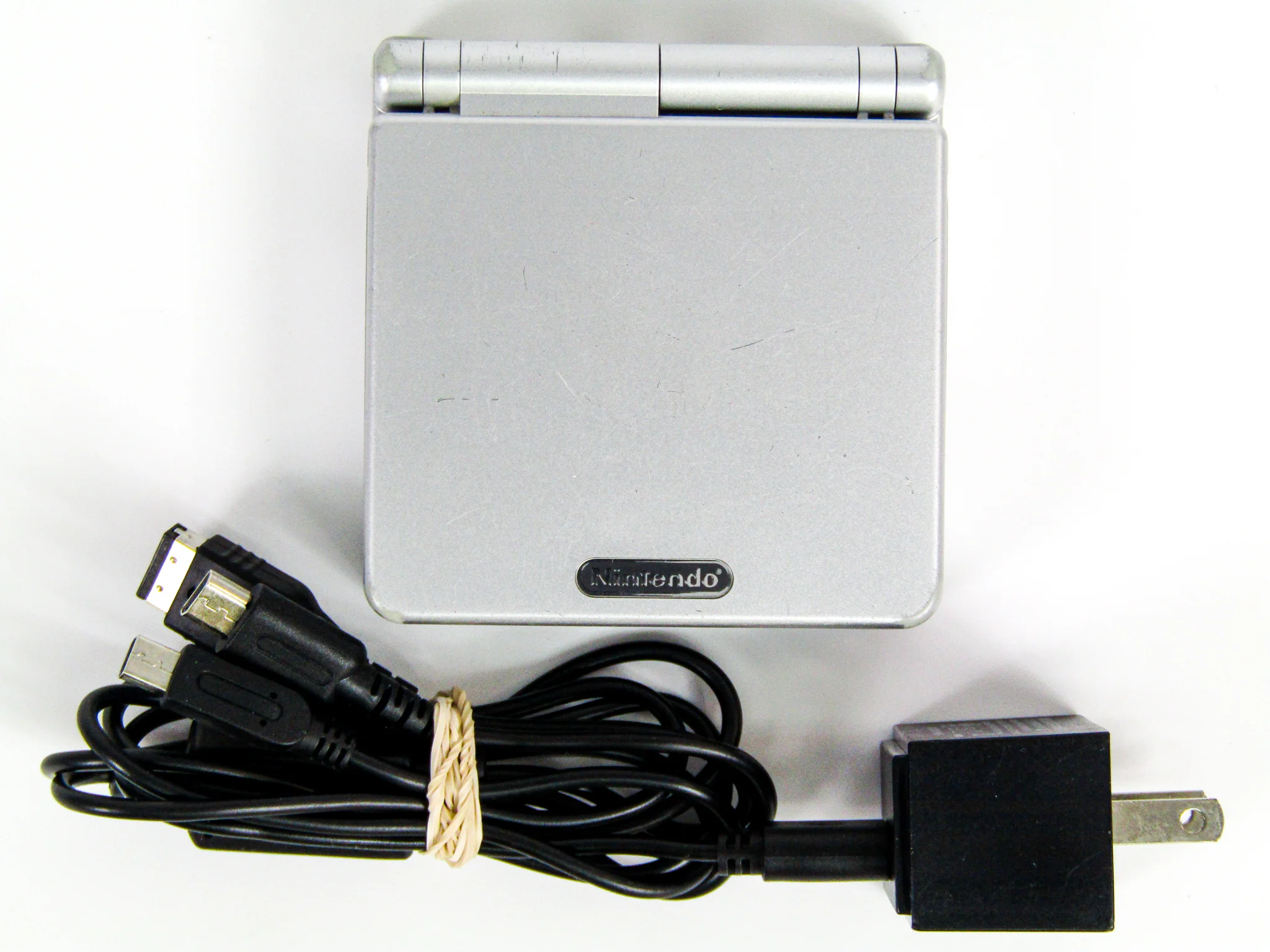 Nintendo Game Boy Advance SP System [AGS-001] Platinum (GBA) - Image 2