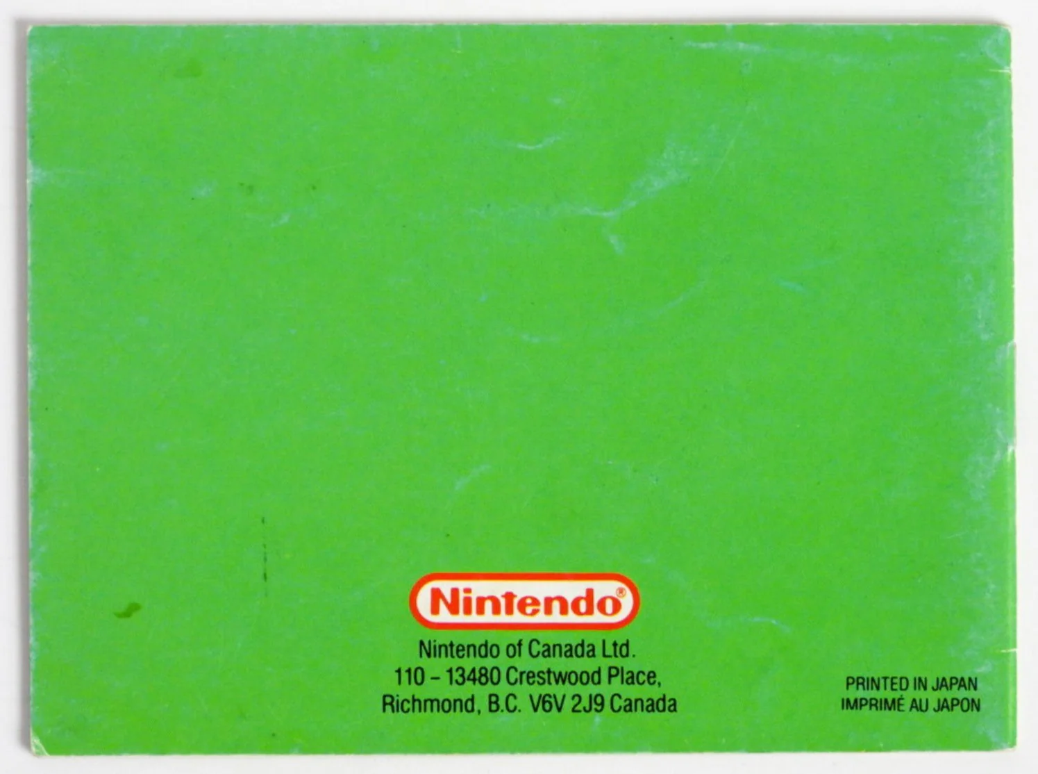 Play Action Football [CAN Version] [Manual] (Nintendo Game Boy) - Image 2