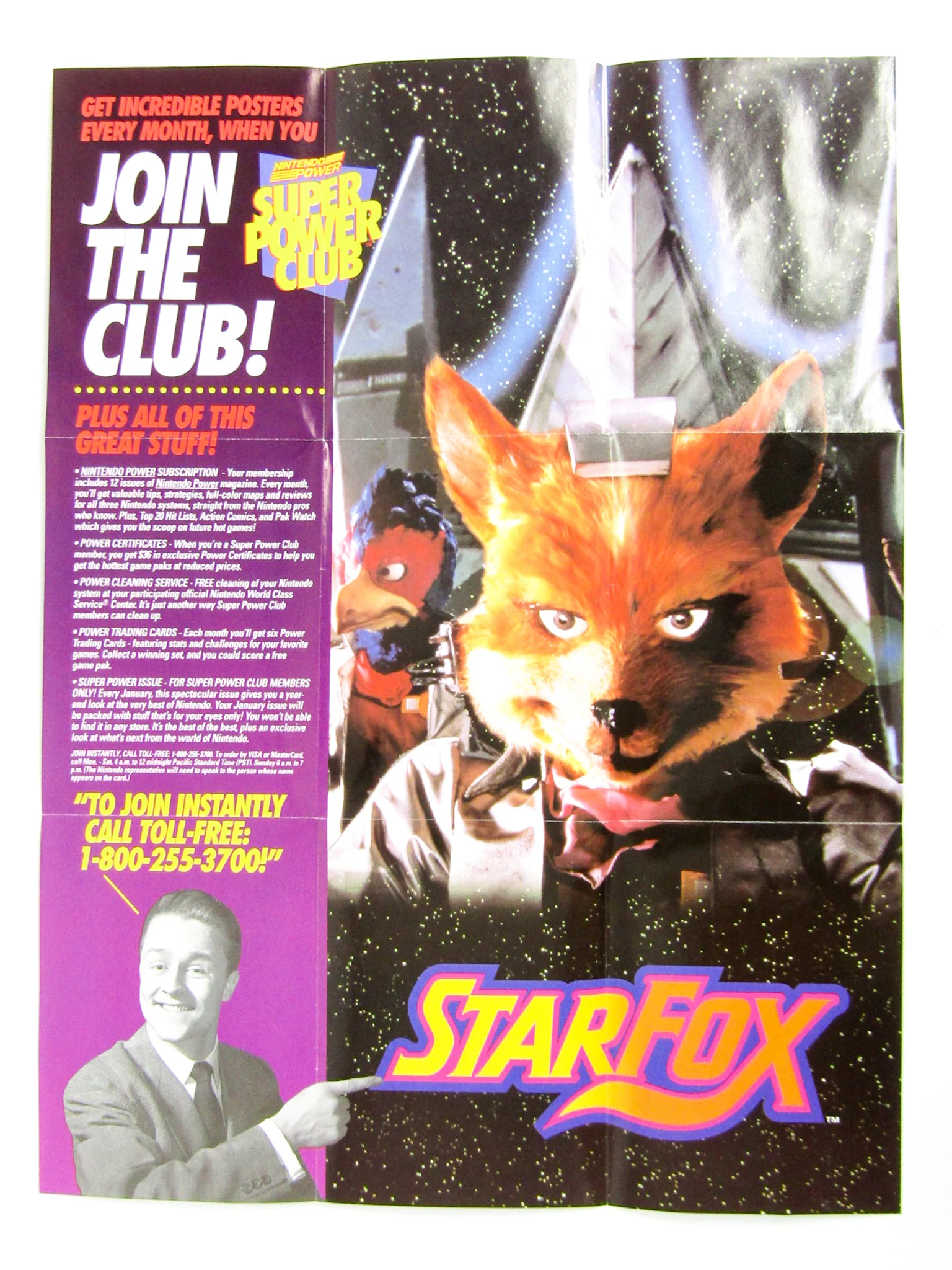 Play It Loud! Star Fox [Poster] (Super Nintendo / SNES) - Image 2