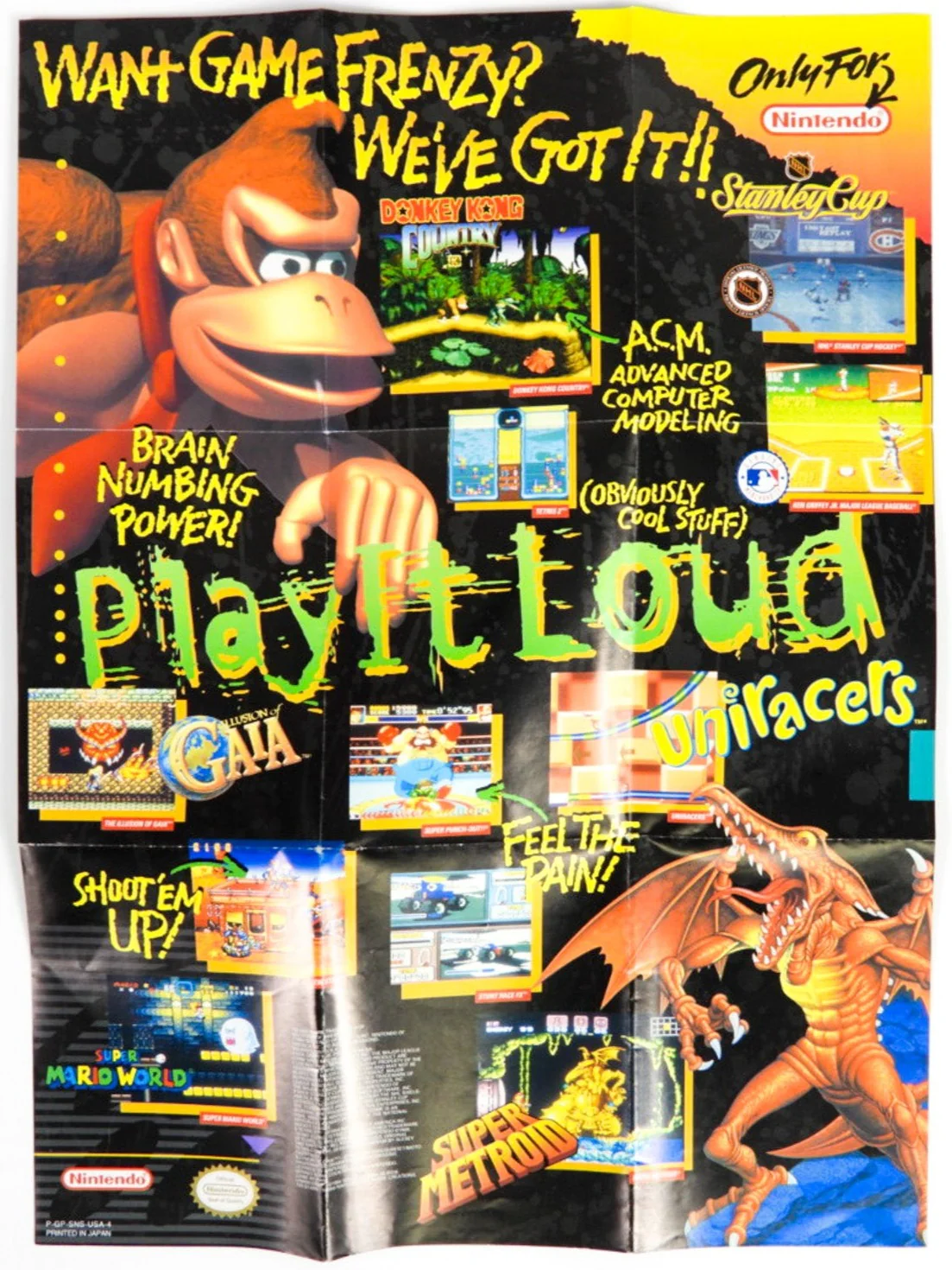 Play It Loud! Star Fox [Poster] (Super Nintendo / SNES) - Image 3