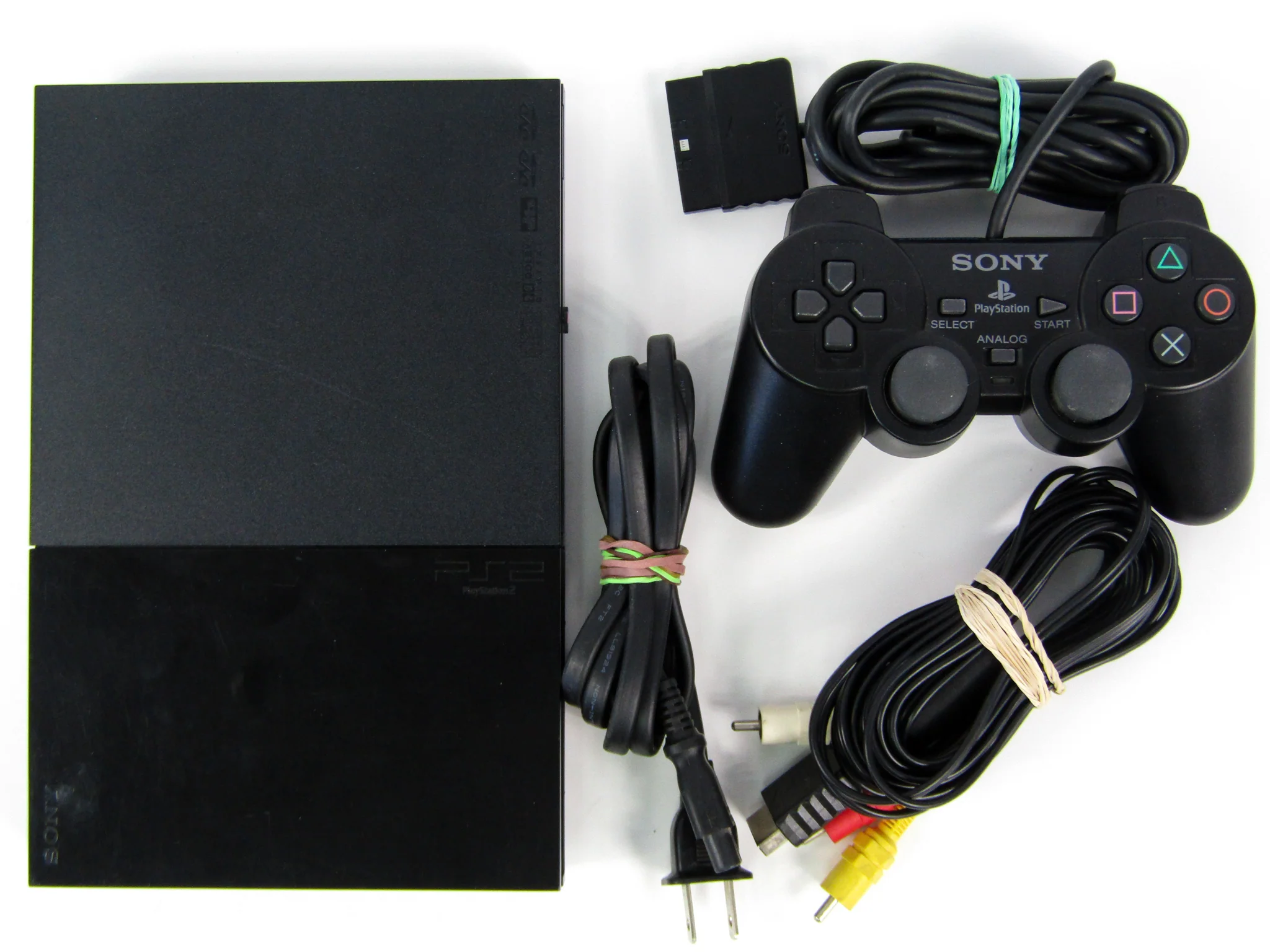 PlayStation 2 System Slim [SCPH-9000x] Black (PS2) - Image 3
