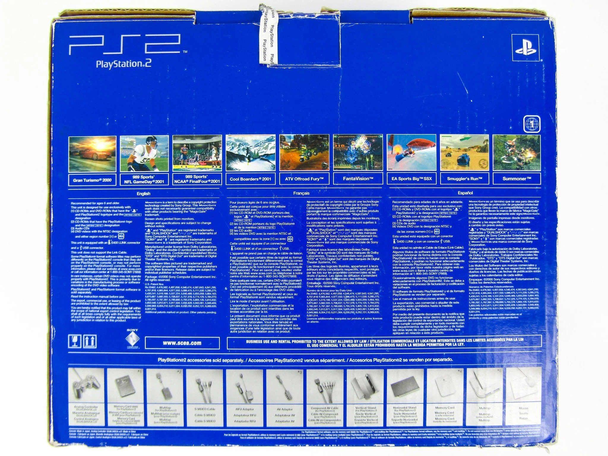 PlayStation 2 System Black with 1 Assorted Controller (PS2) - Image 11