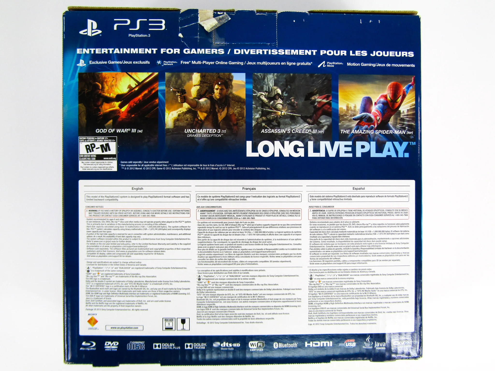 PlayStation 3 System Super Slim 250 GB (PS3) - Image 2