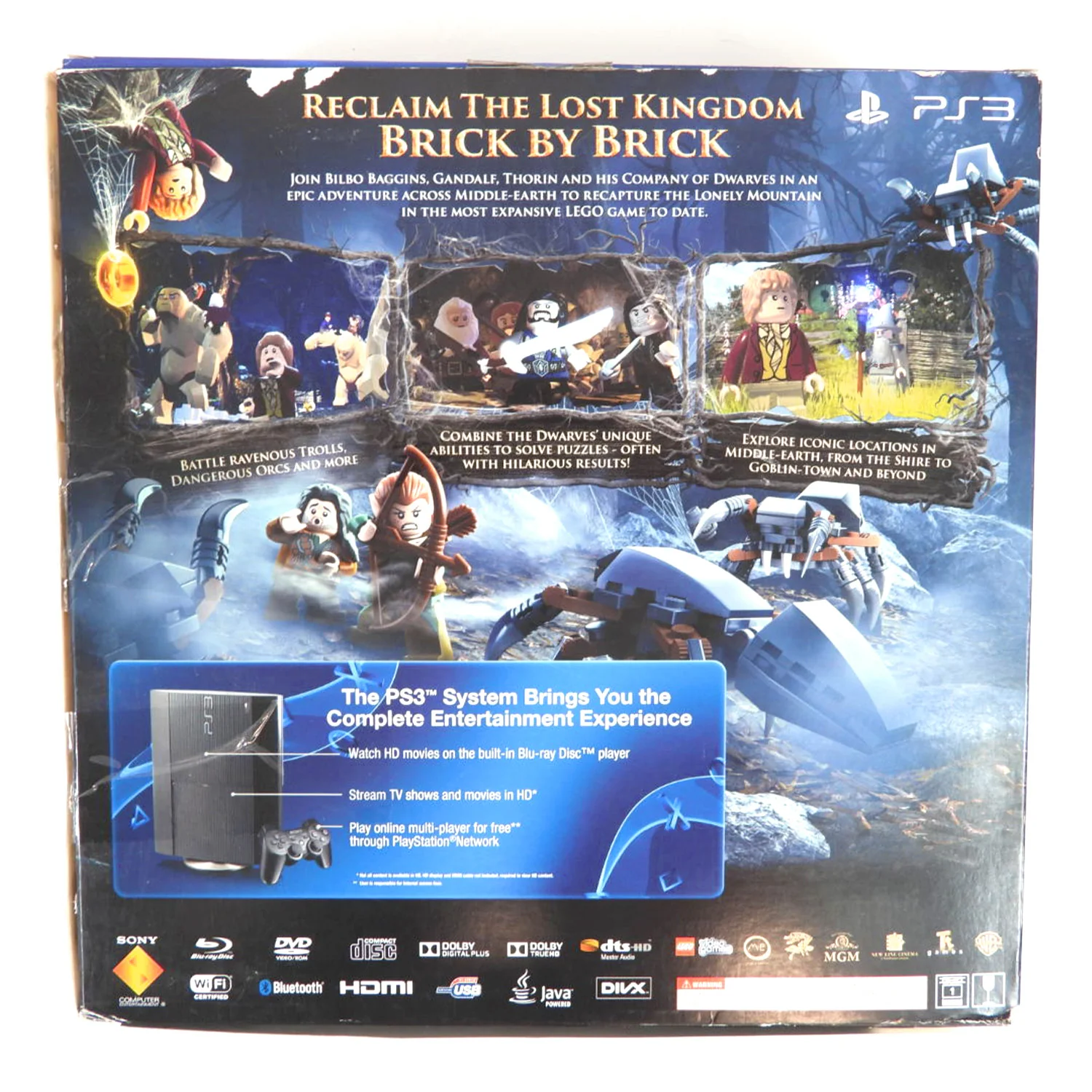 PlayStation 3 System Super Slim 500 GB [LEGO Hobbit] (PS3) - Image 2