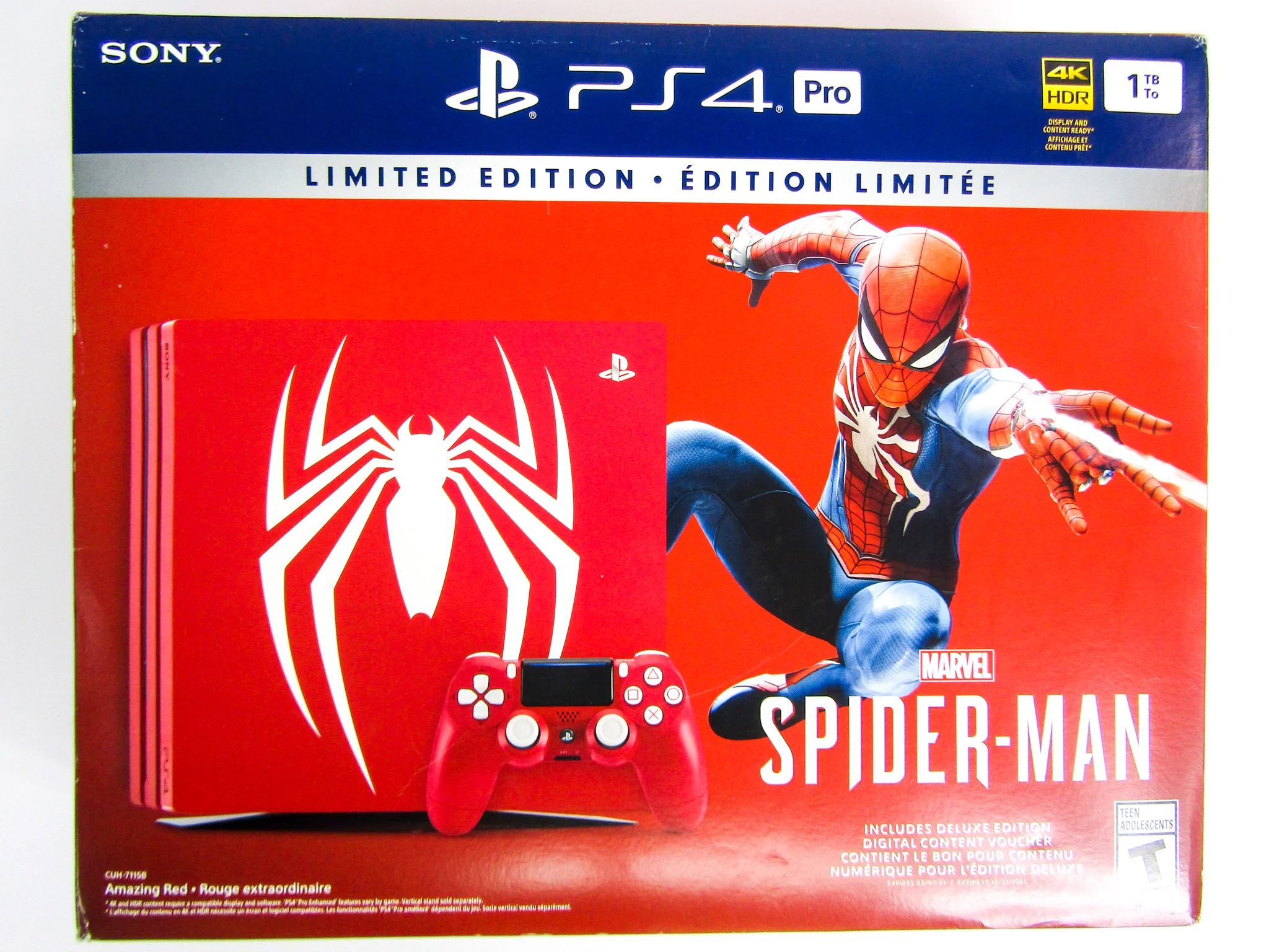 PlayStation 4 Pro System [Spiderman Edition] 1 TB (PS4)