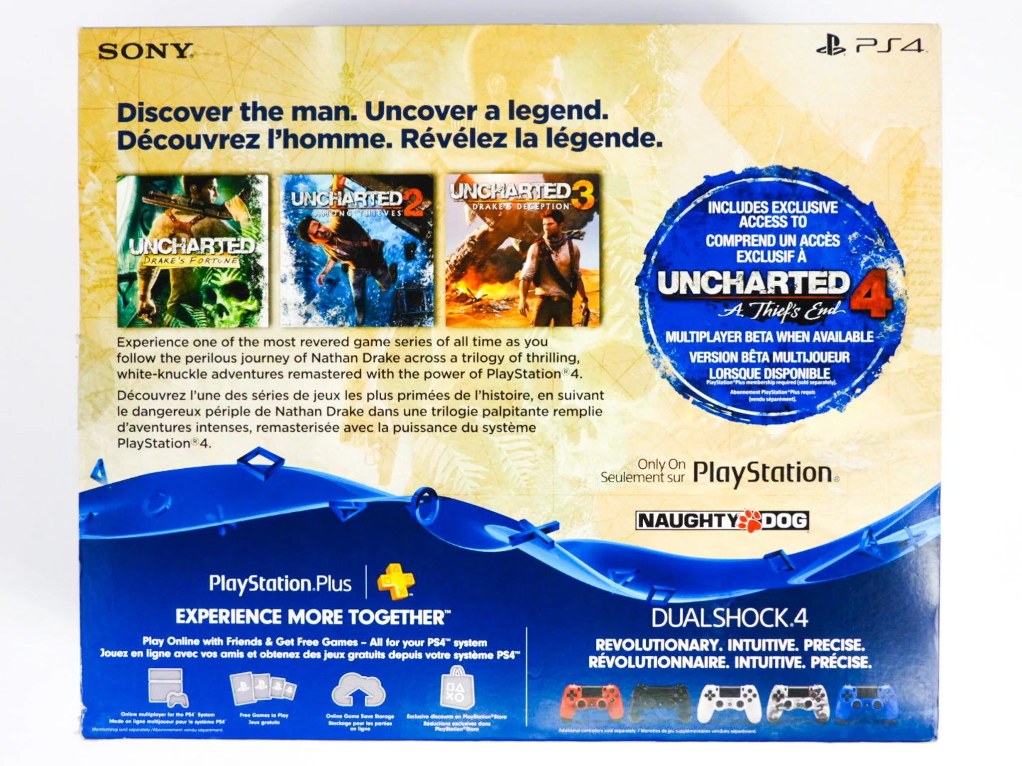 PlayStation 4 System [Uncharted The Nathan Drake Collection] 500 GB (PS4) - Image 2