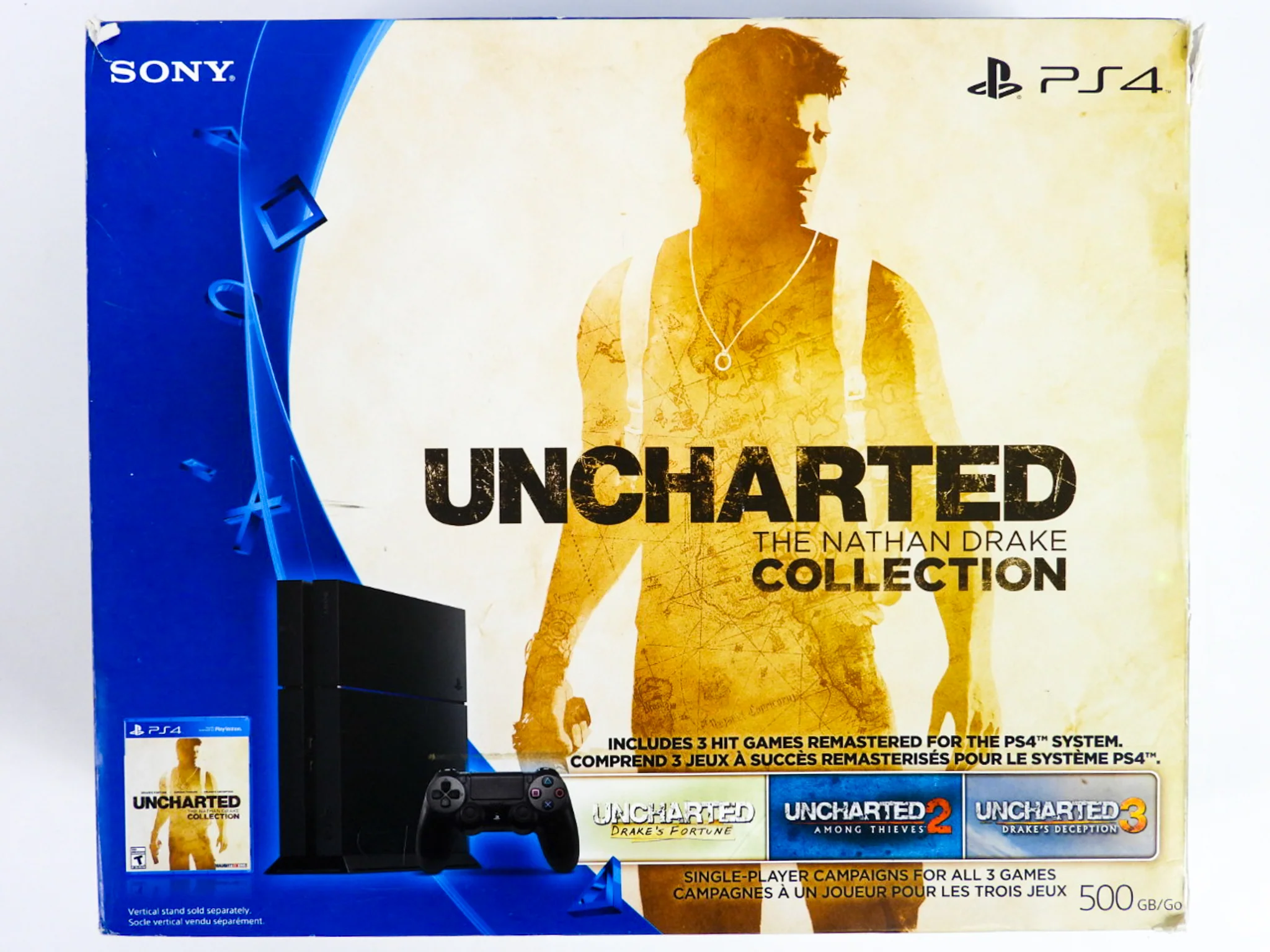 PlayStation 4 System [Uncharted The Nathan Drake Collection] 500 GB (PS4) - Image 5