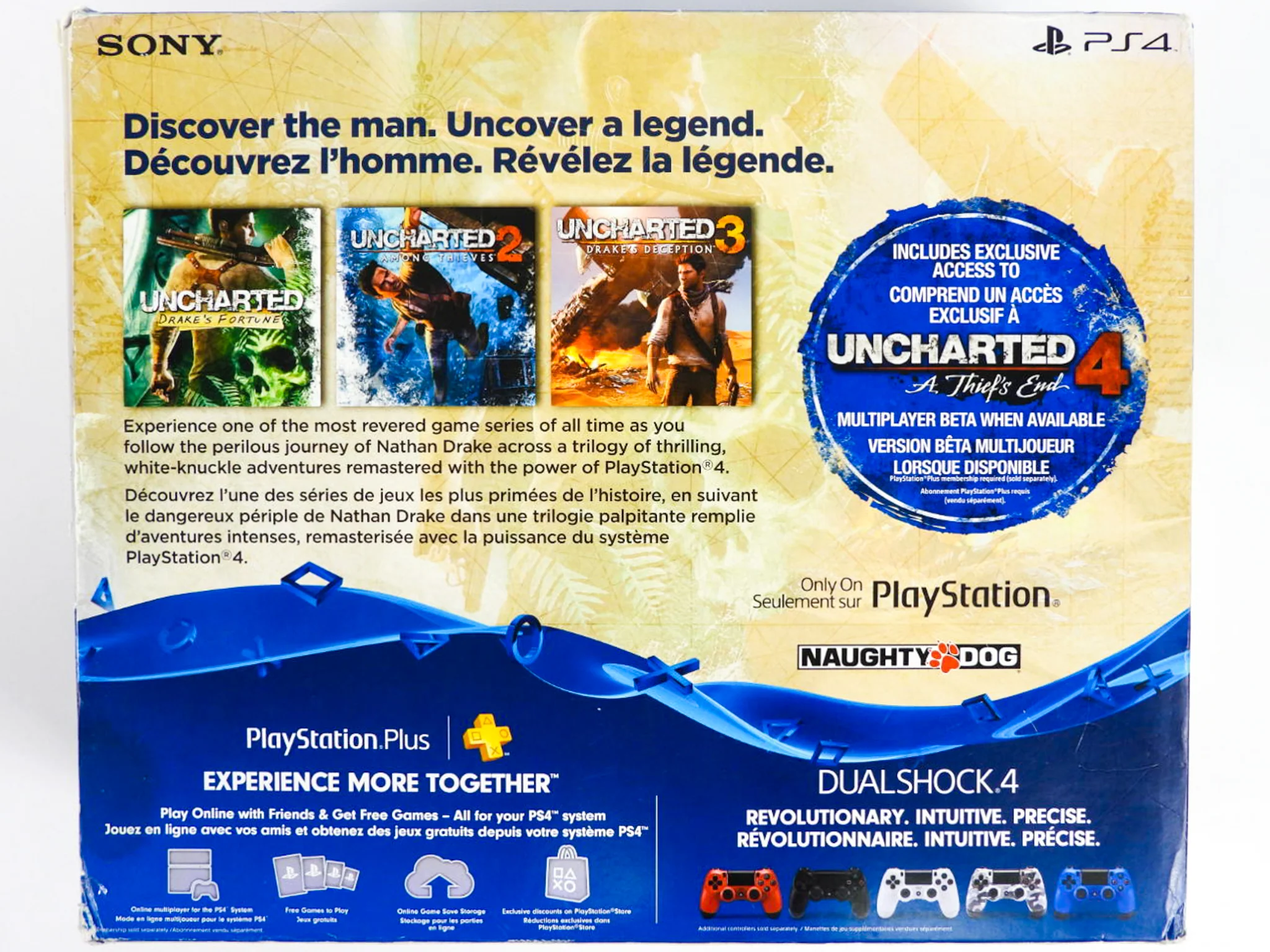 PlayStation 4 System [Uncharted The Nathan Drake Collection] 500 GB (PS4) - Image 6