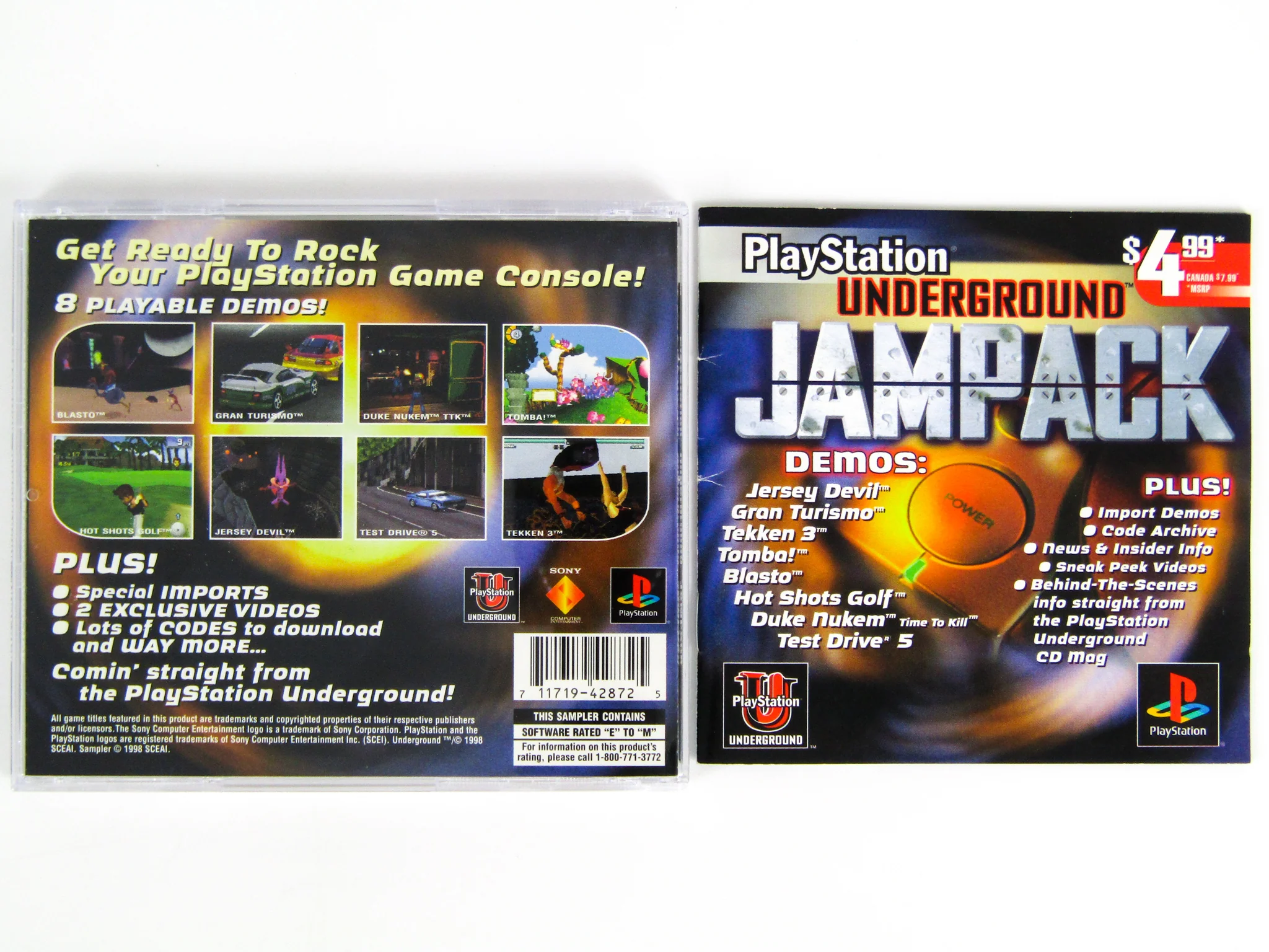 PlayStation Underground Jampack (PlayStation / PS1) - Image 2