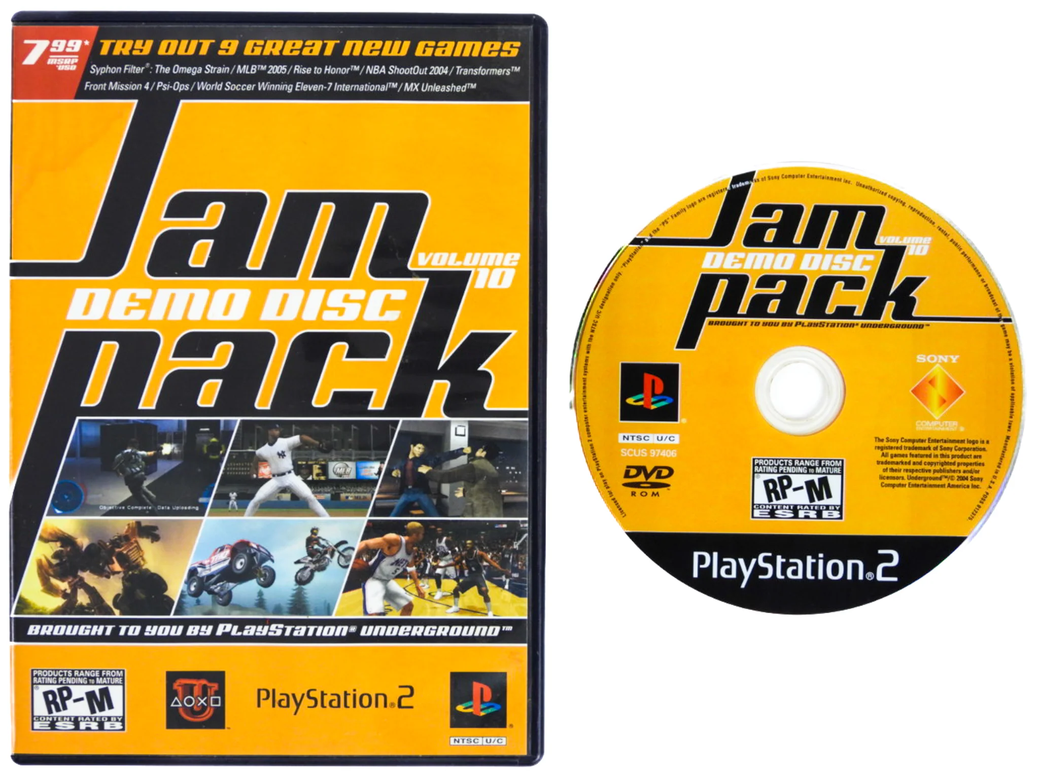 PlayStation Underground Jampack Vol. 10 (PlayStation 2 / PS2) - Image 2