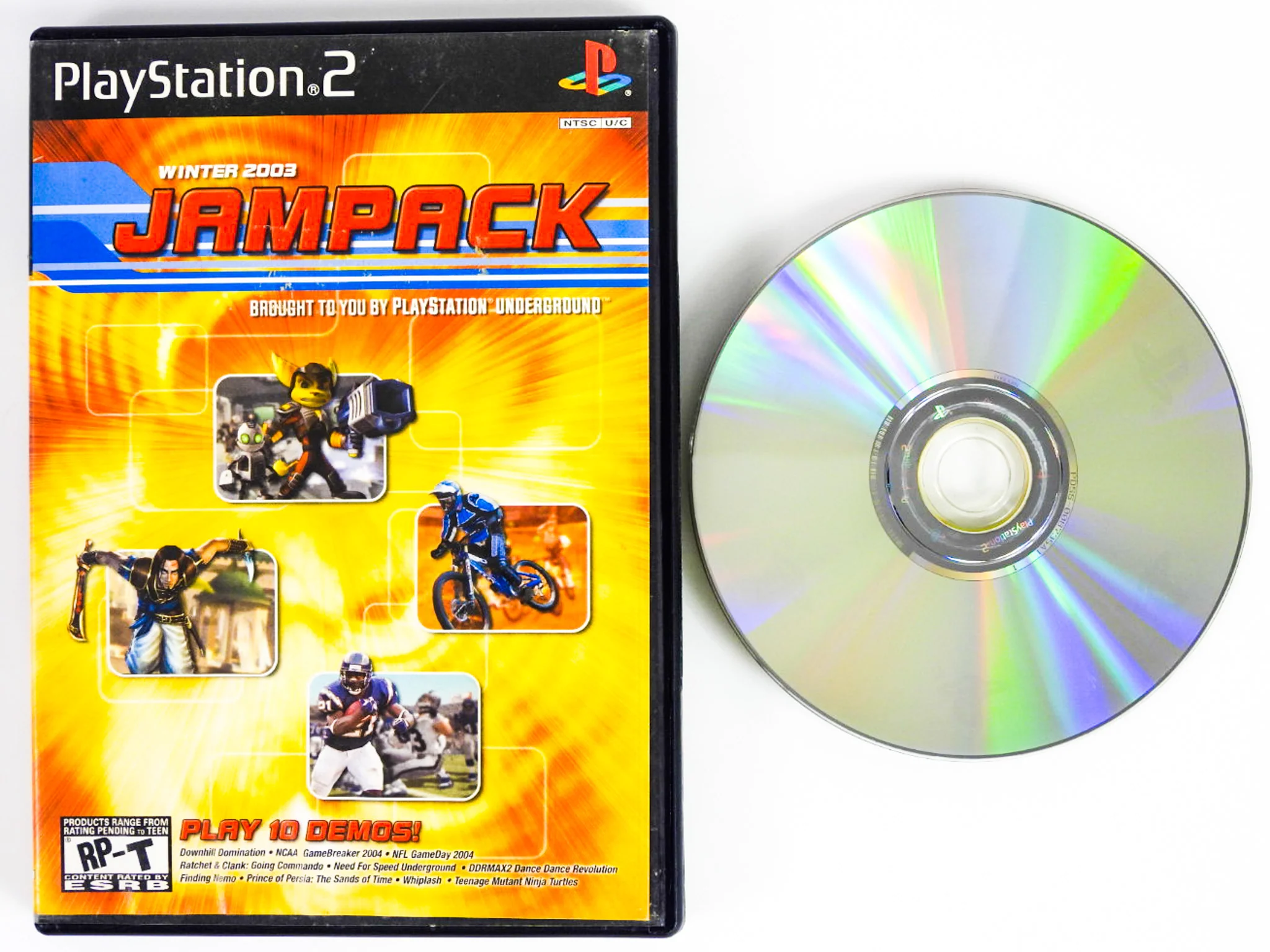 PlayStation Underground Jampack: Winter 2003 (PlayStation 2 / PS2) - Image 2