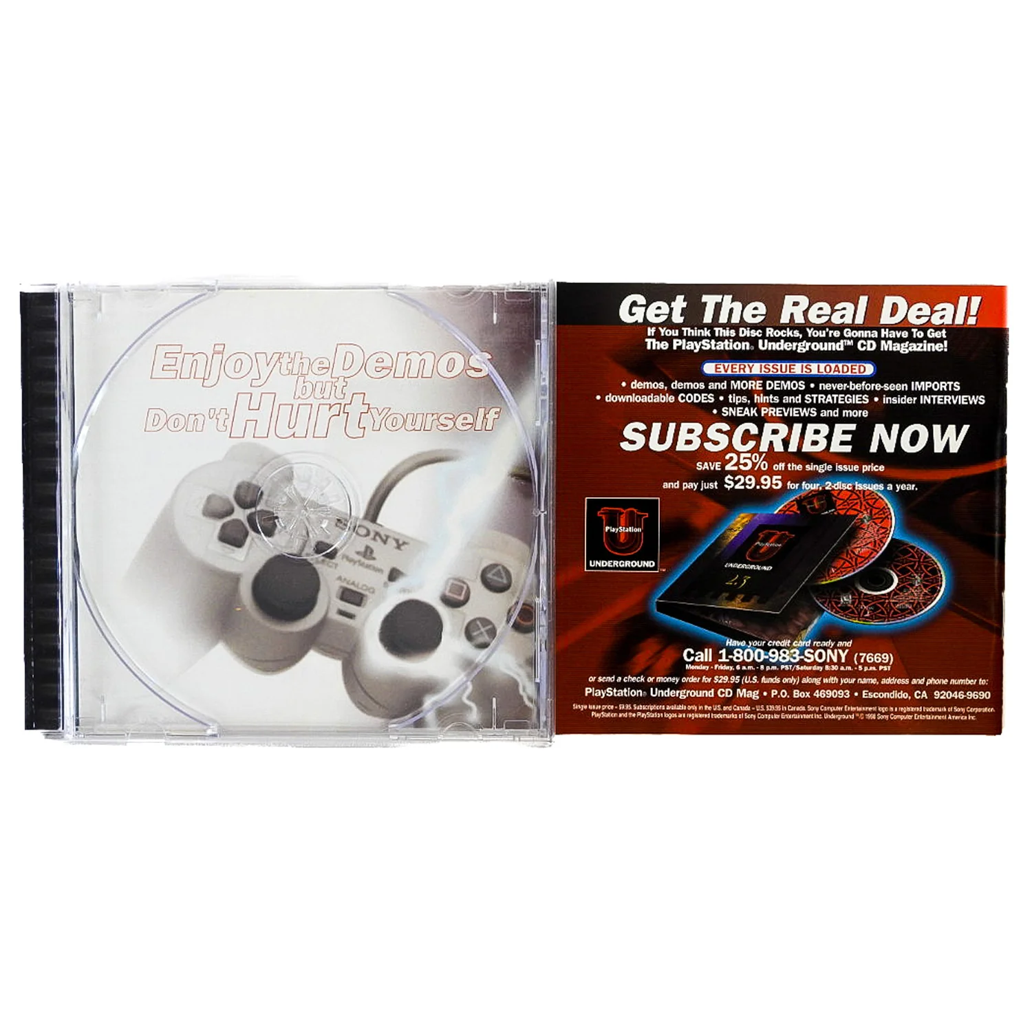 PlayStation Underground Jampack: Winter 98 (PlayStation / PS1) - Image 3