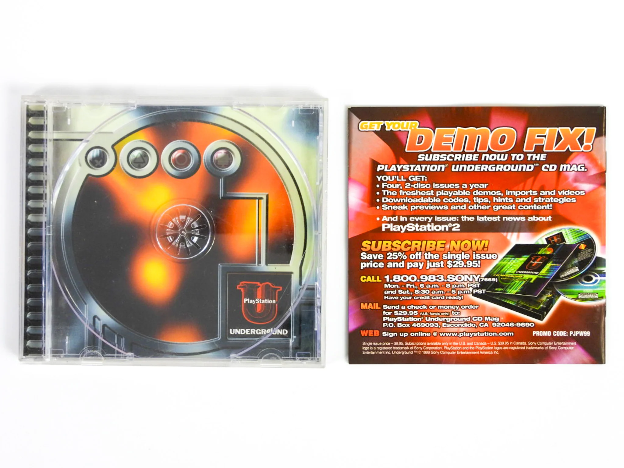PlayStation Underground Jampack Winter 99 (PlayStation / PS1) - Image 2