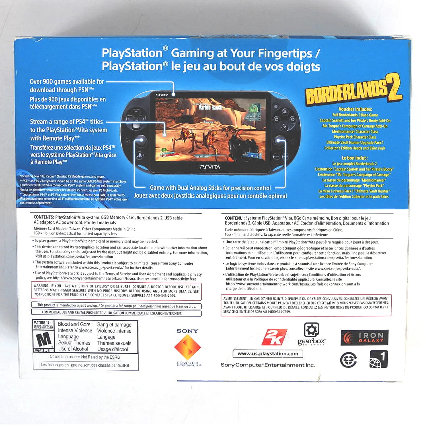 PlayStation Vita System Slim [PCH-2000] [Borderlands 2 Bundle] (PS Vita) - Image 7