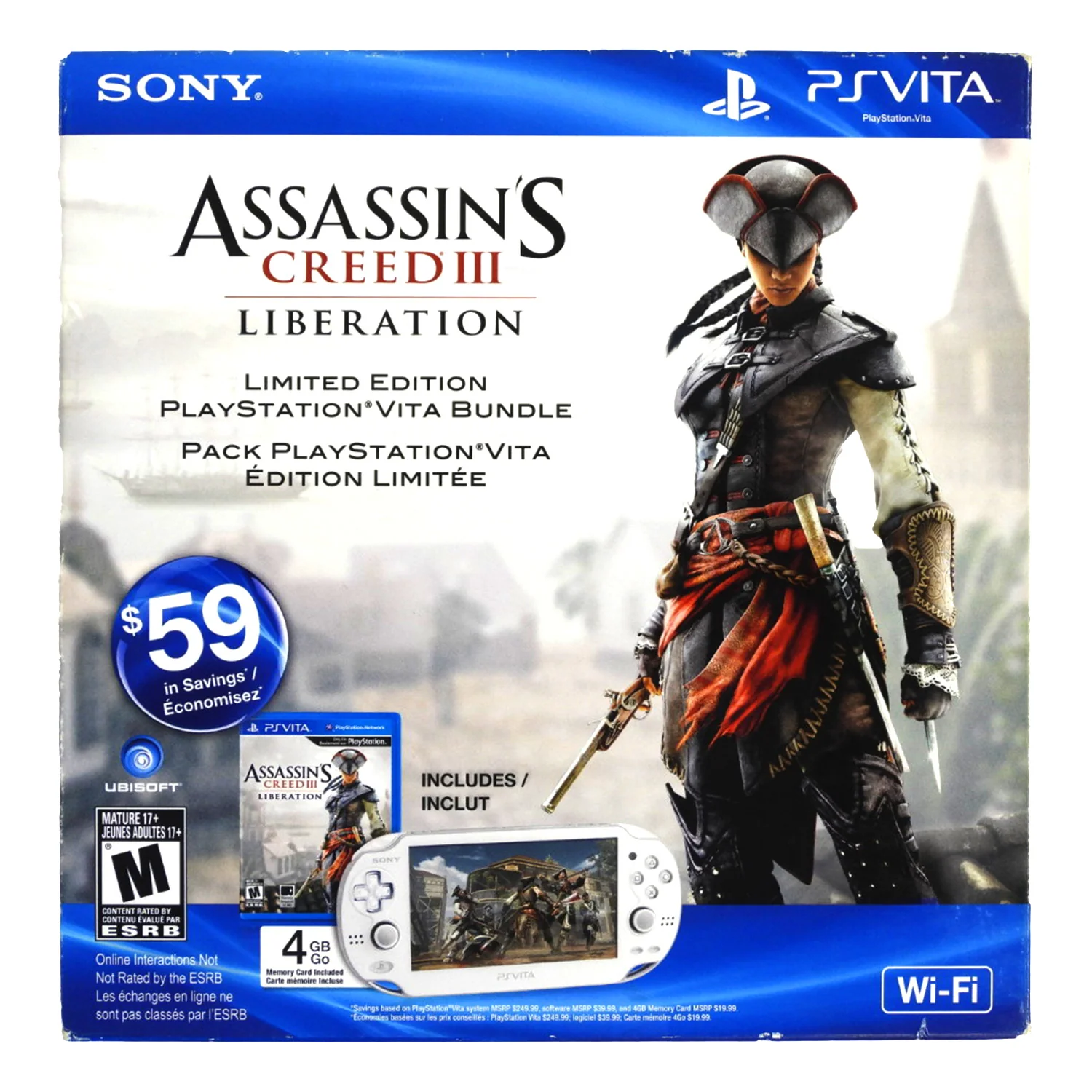PlayStation Vita System [PCH-1000] [Assassin's Creed III Bundle] (PS Vita) - Image 7