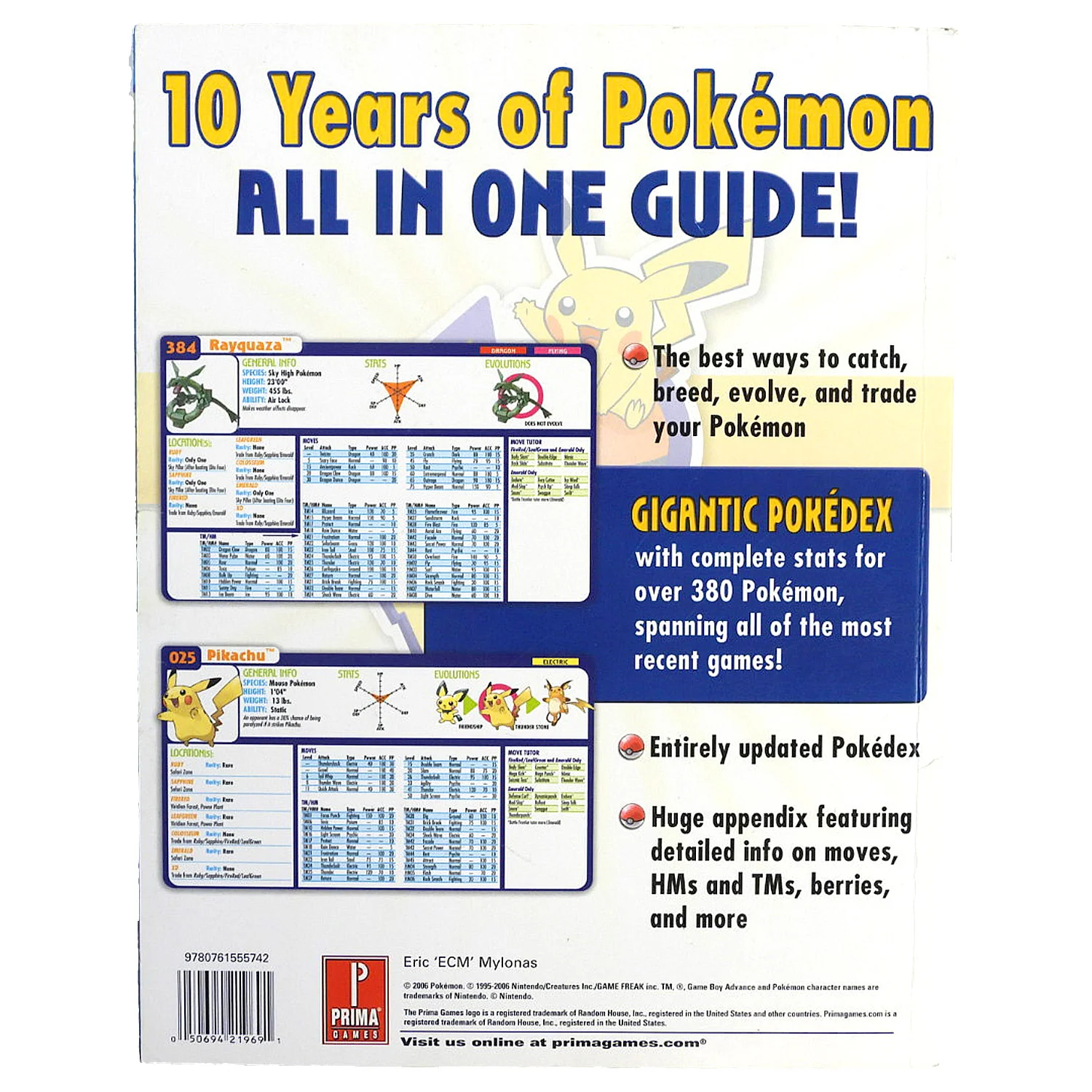 Pokemon 10th Anniversary Complete Pokedex [Collector's Edition] (Game Guide) - Image 2