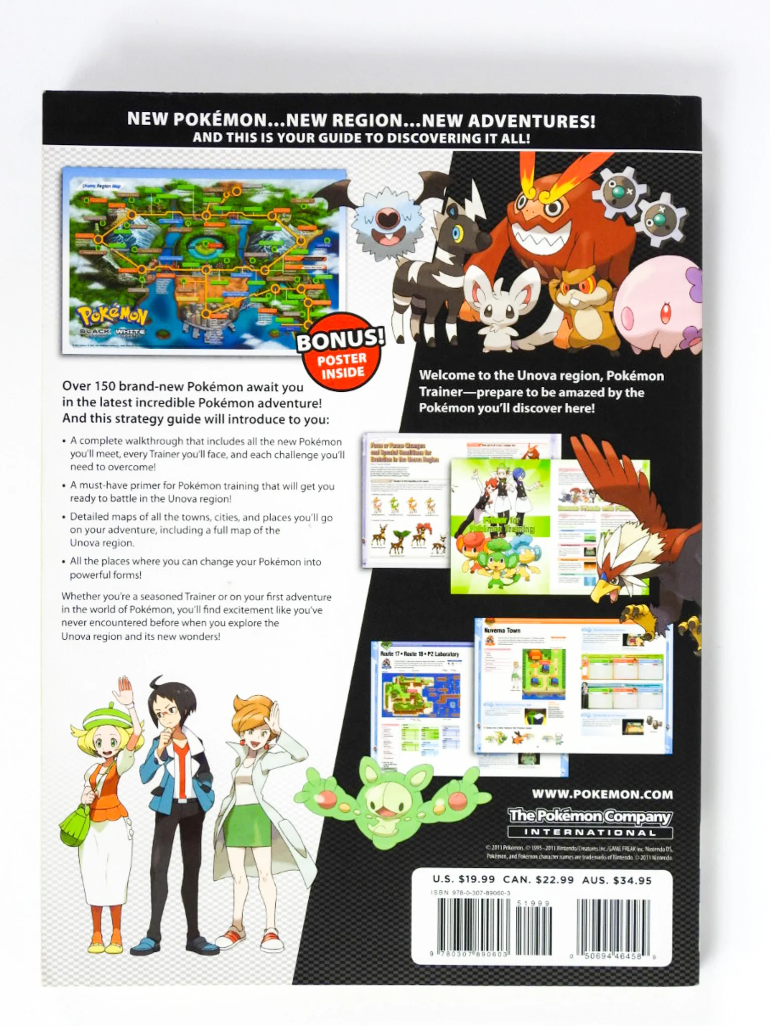 Pokemon Black Version & Pokemon White Version The Official Pokemon Strategy Guide: Volume 1 (Game Guide) - Image 4