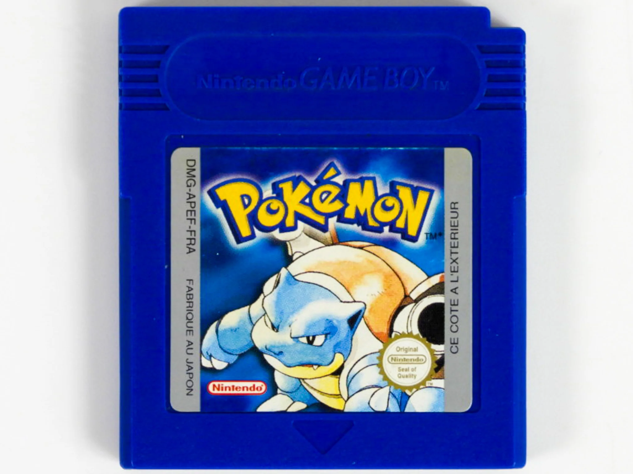 Pokemon Blue [PAL] [French Version] (Nintendo Game Boy)