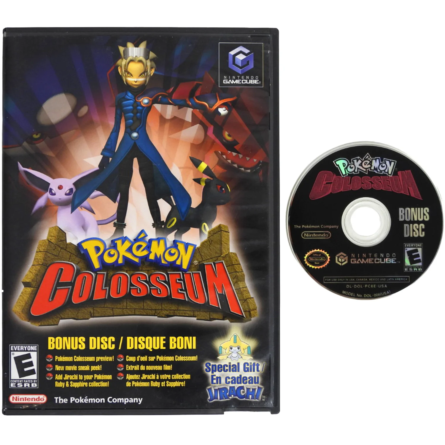 Pokemon Colosseum [Bonus Disc] [Not For Resale] (Nintendo GameCube)