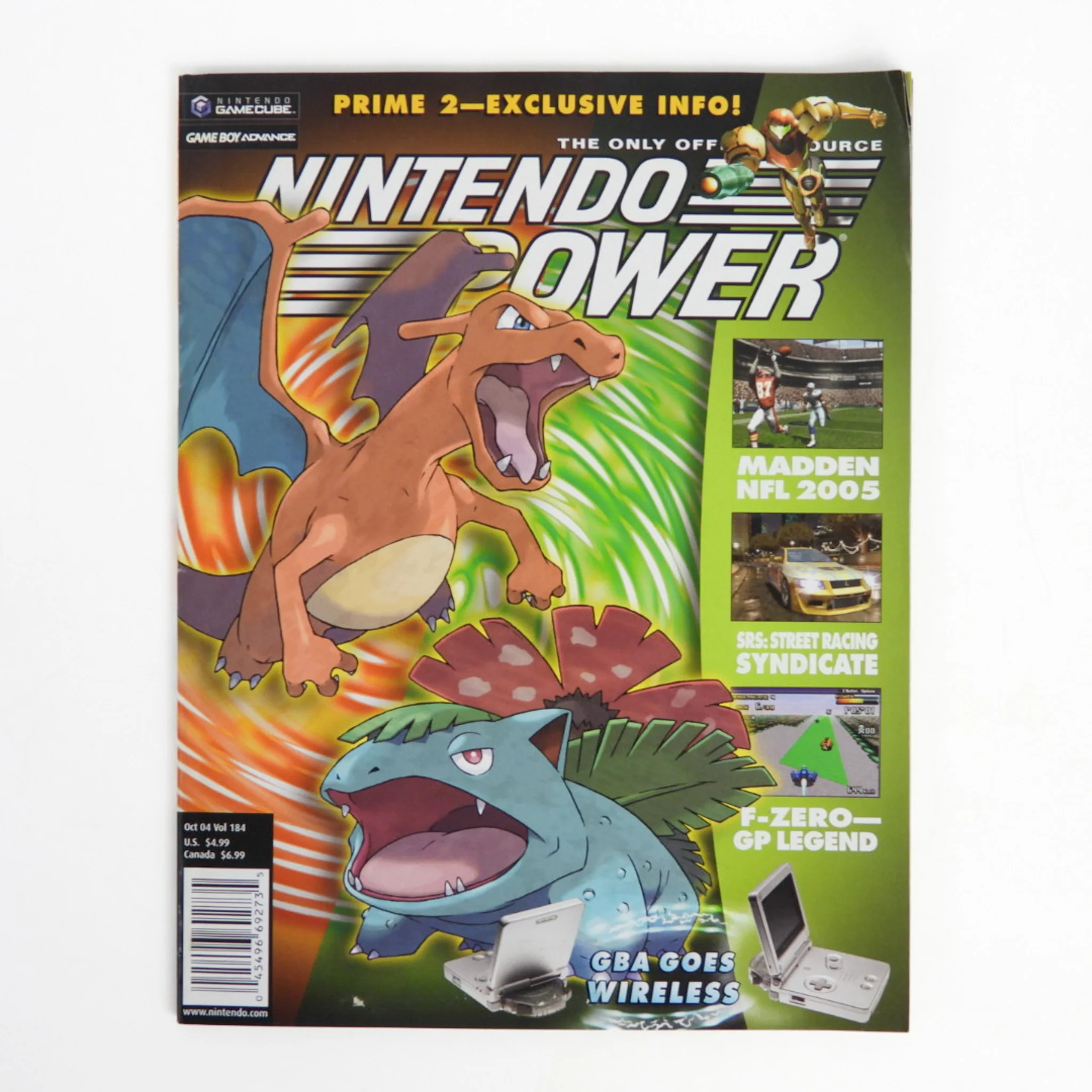 Pokemon Fire Red & Leaf Green [Volume 184] [Nintendo Power] (Magazines)