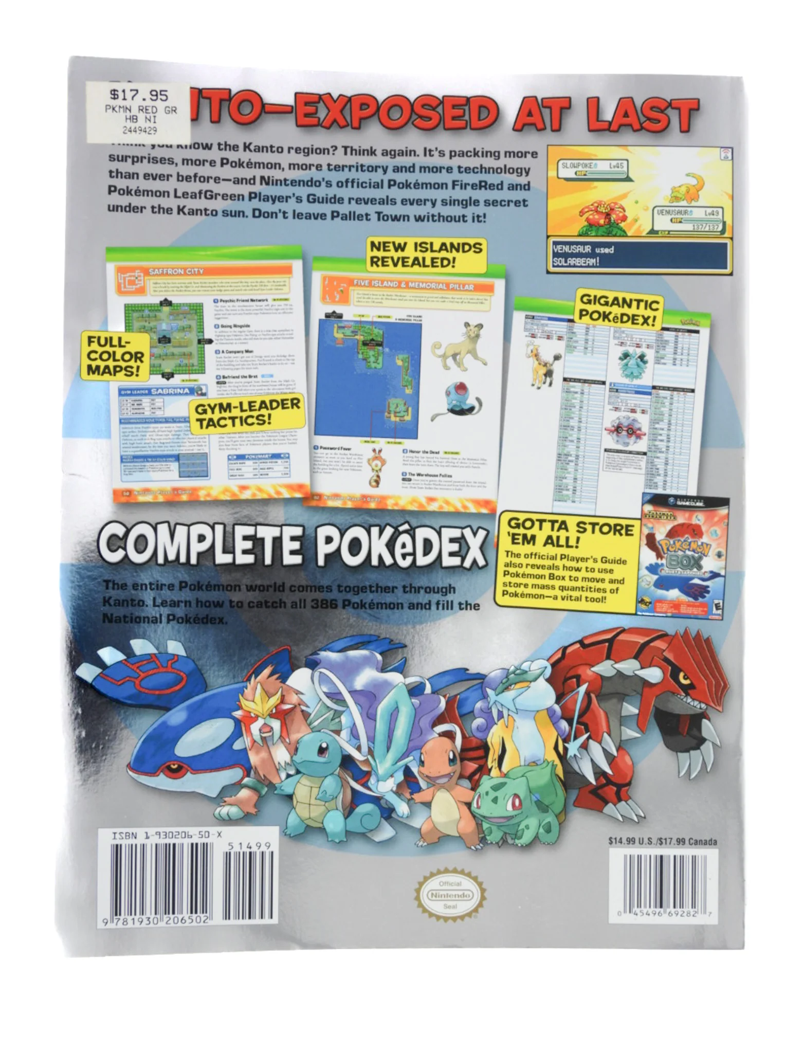 Pokemon FireRed & LeafGreen Player's Guide [Nintendo Power] (Game Guide) - Image 2