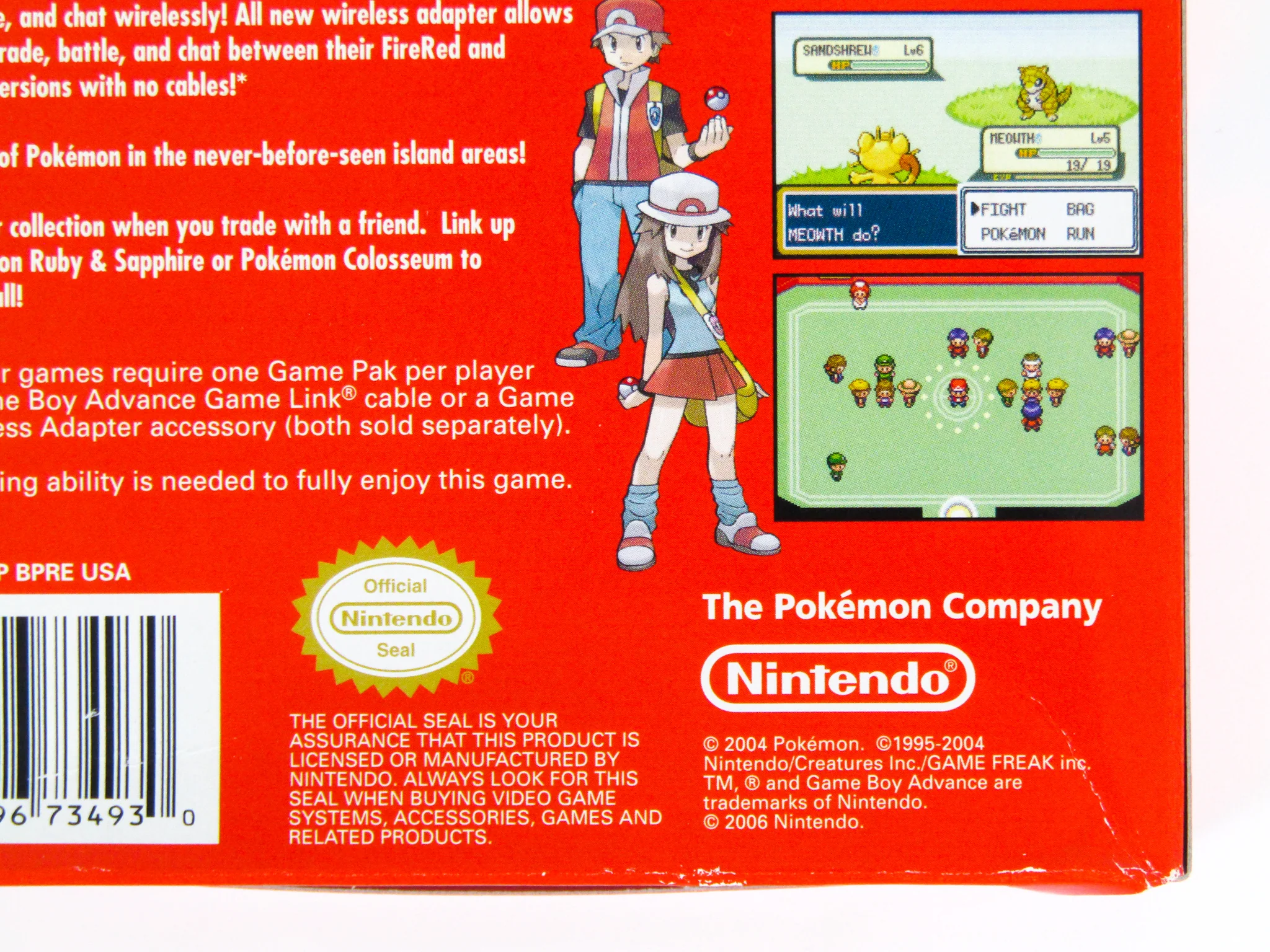 Pokemon FireRed [Player's Choice] (Nintendo Game Boy Advance / GBA) - Image 6
