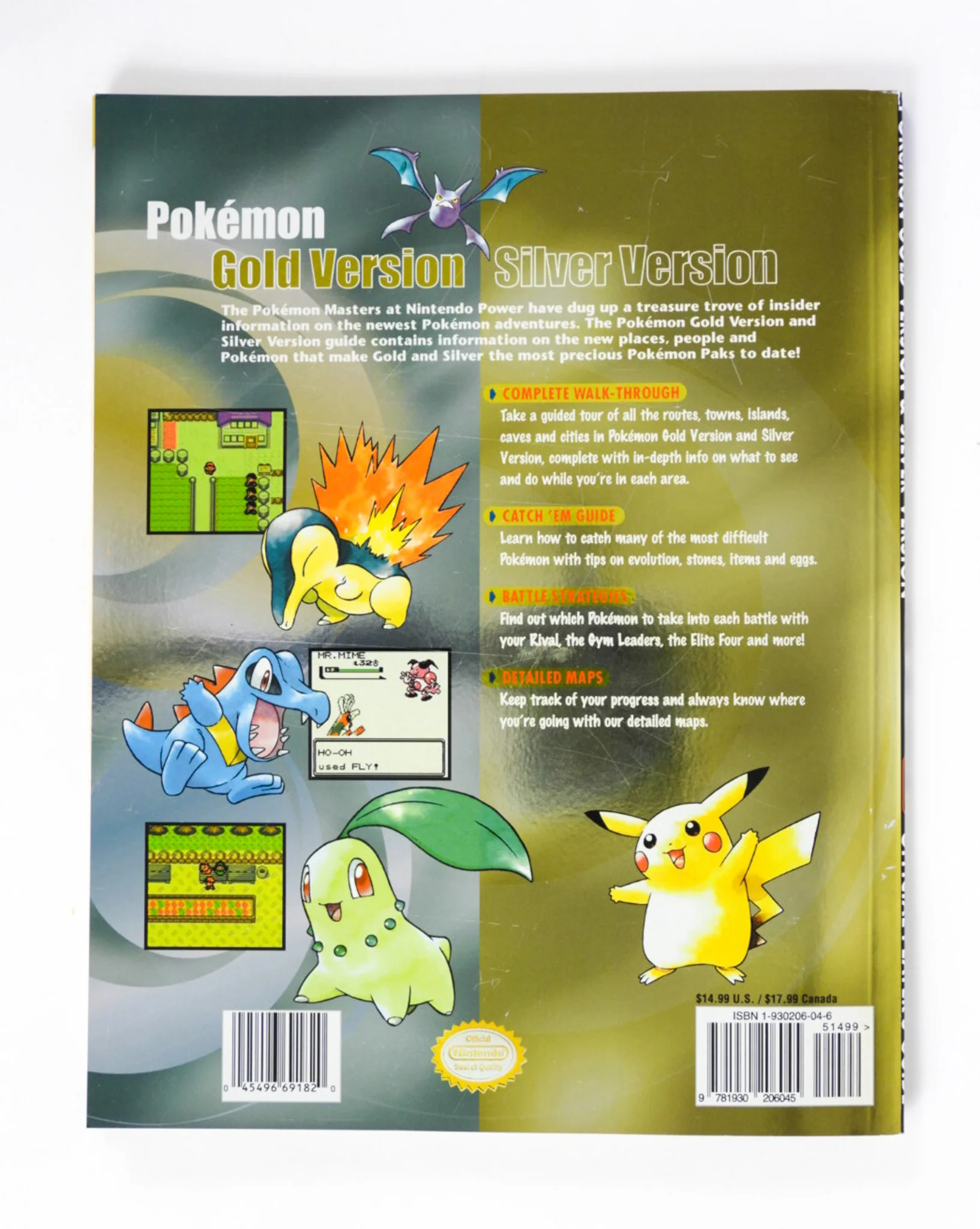 Pokemon Gold & Silver [Nintendo Power] (Game Guide) - Image 4