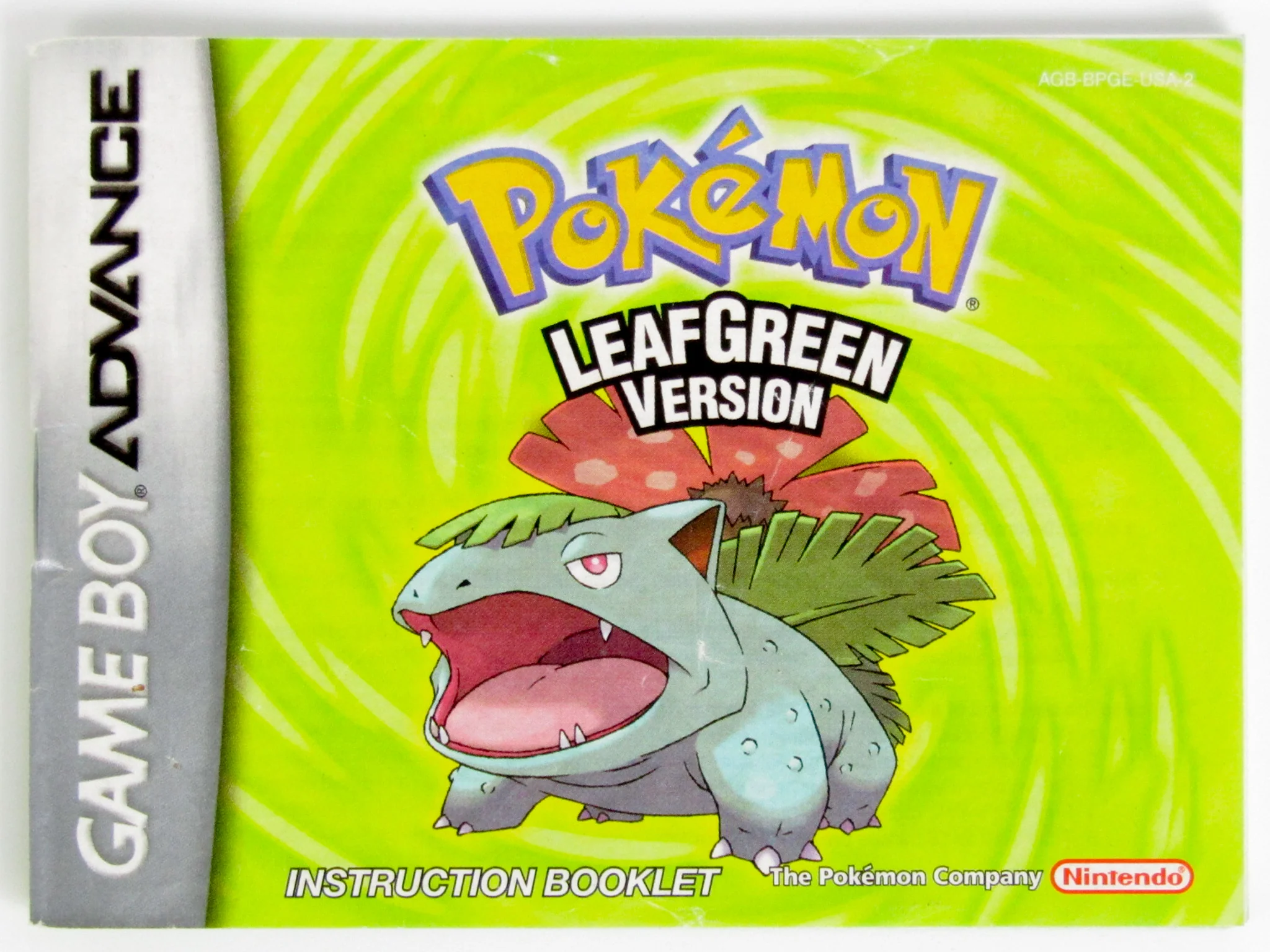 Pokemon LeafGreen Version [Manual] (Nintendo Game Boy Advance / GBA) - Image 3