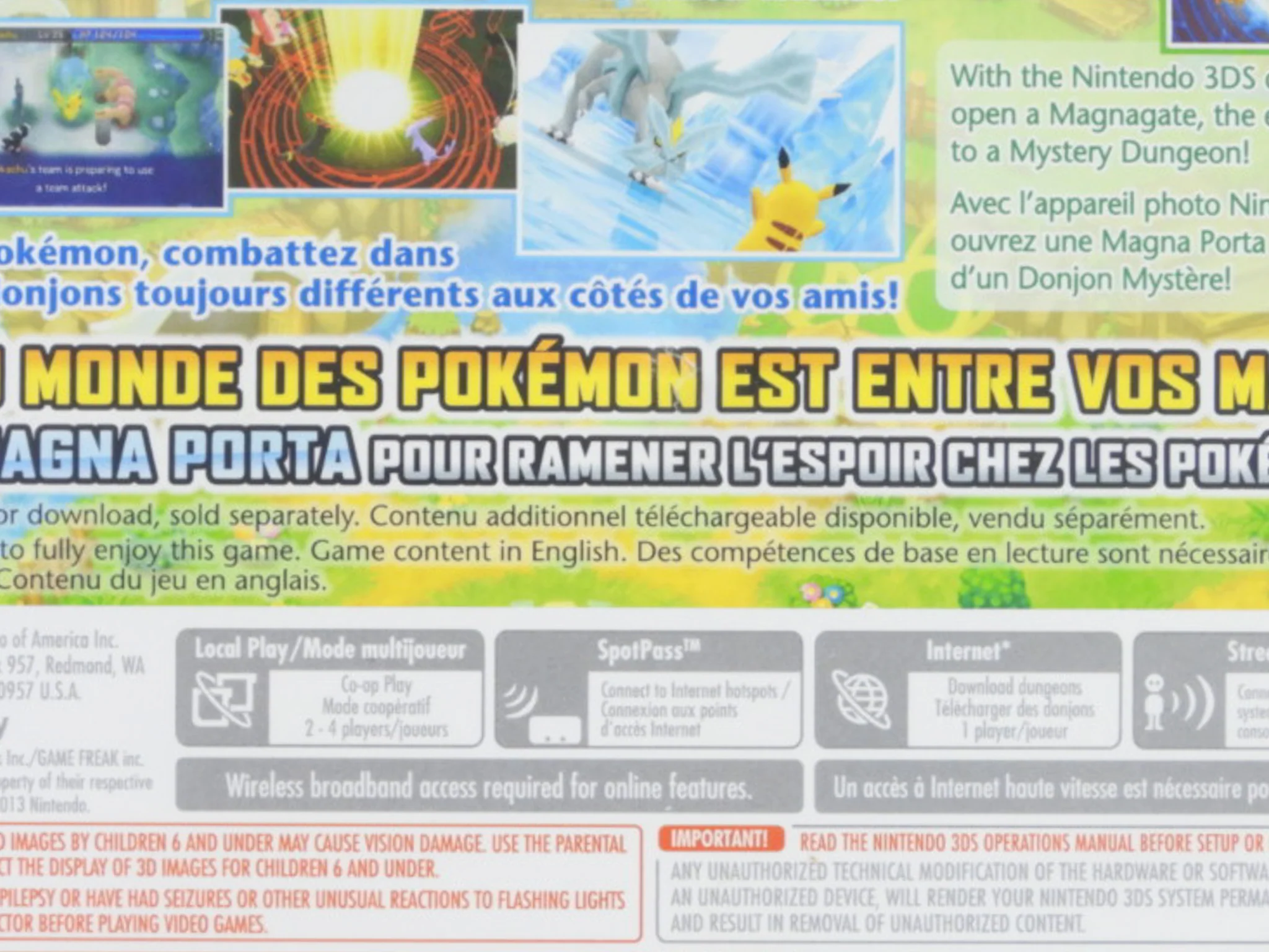 Pokemon Mystery Dungeon Gates To Infinity (Nintendo 3DS) - Image 3