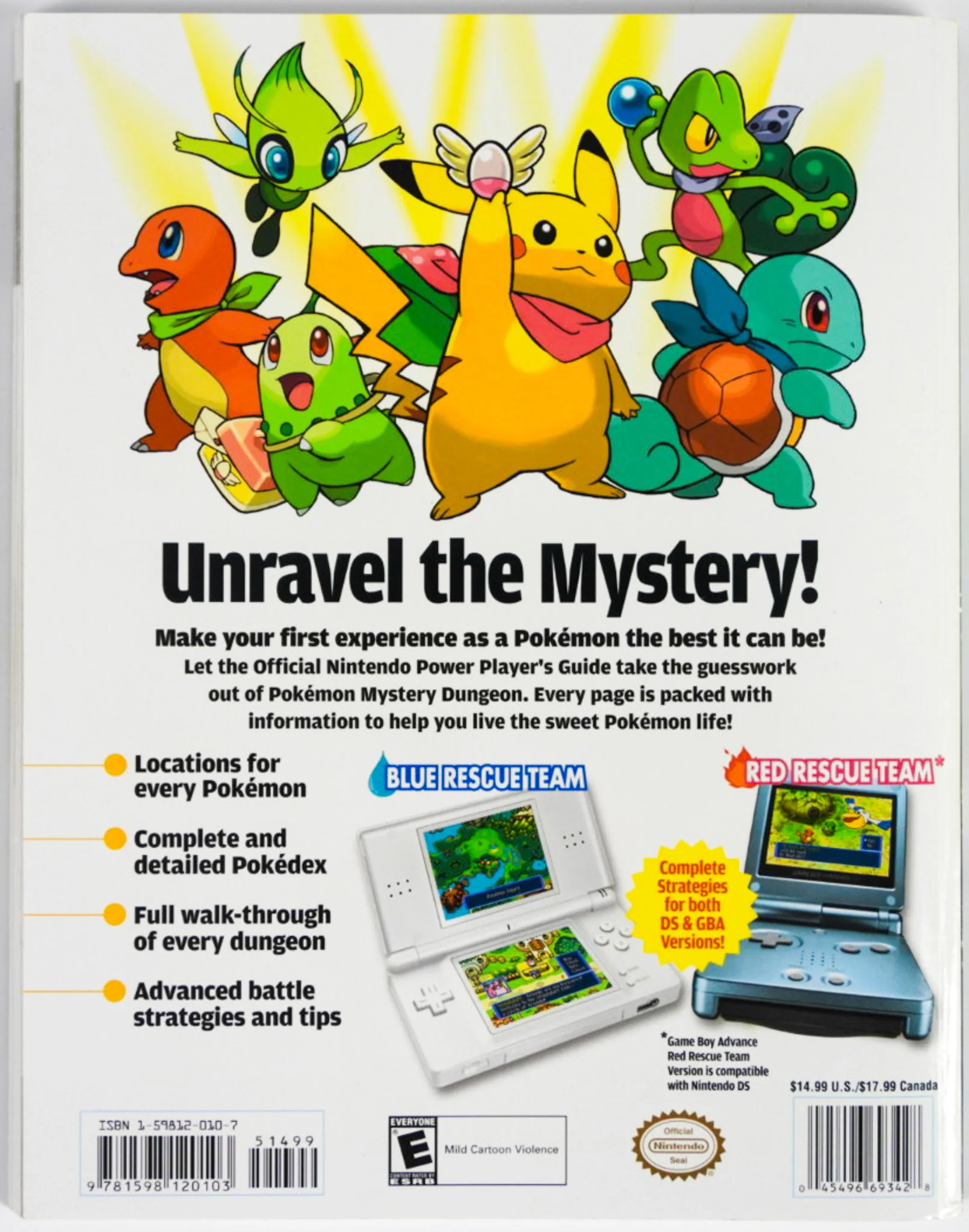 Pokemon Mystery Dungeon Red & Blue Player's Guide [Nintendo Power] (Game Guide) - Image 2