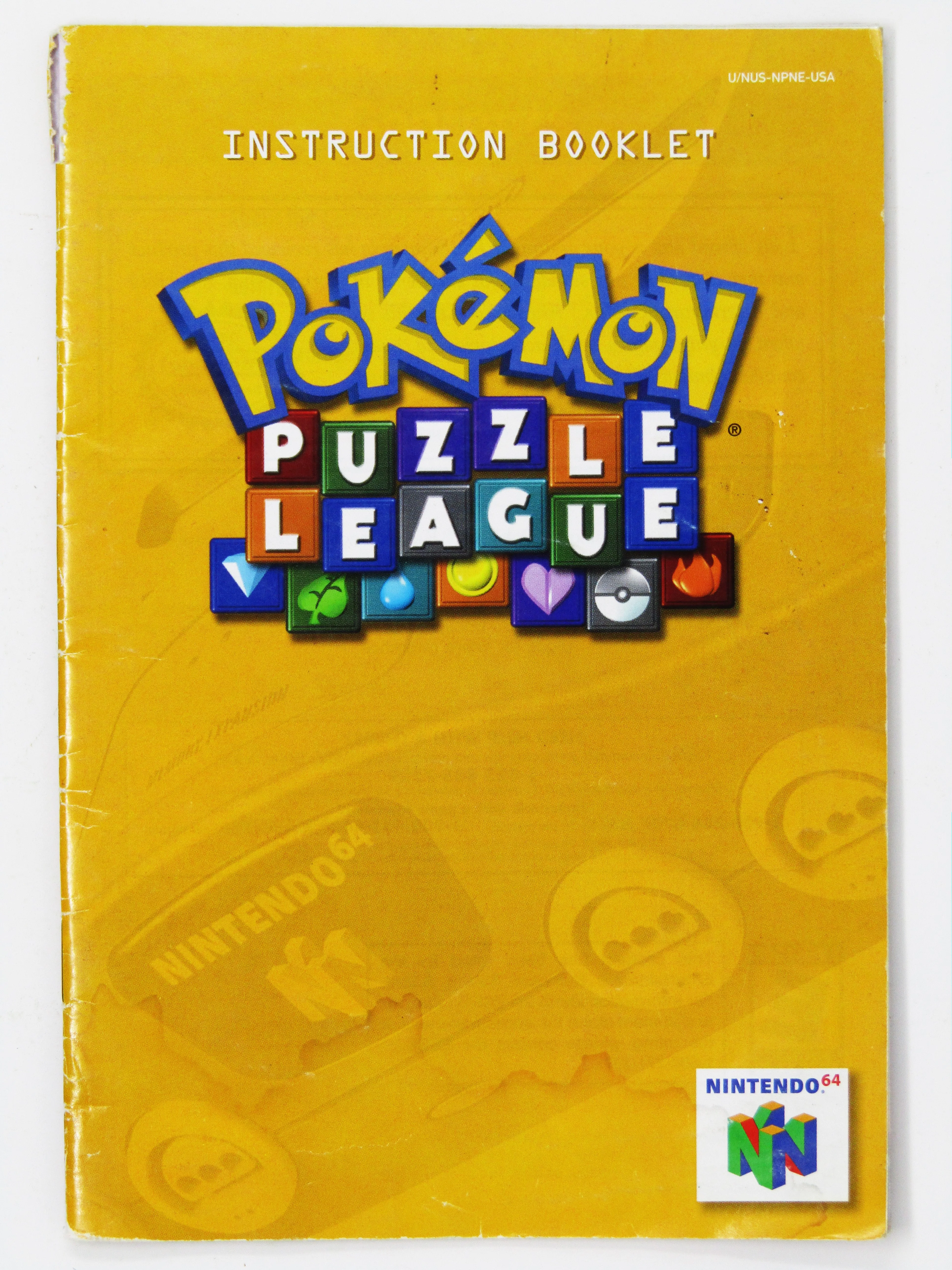 Pokemon Puzzle League [Manual] (Nintendo 64 / N64) - Image 3