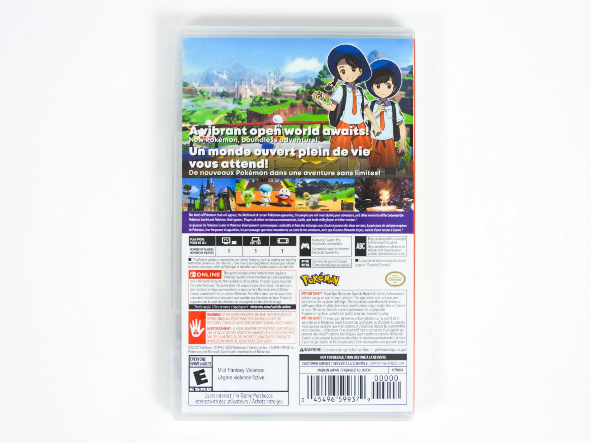 Pokemon Scarlet & Pokemon Violet Double Pack (Nintendo Switch) - Image 4