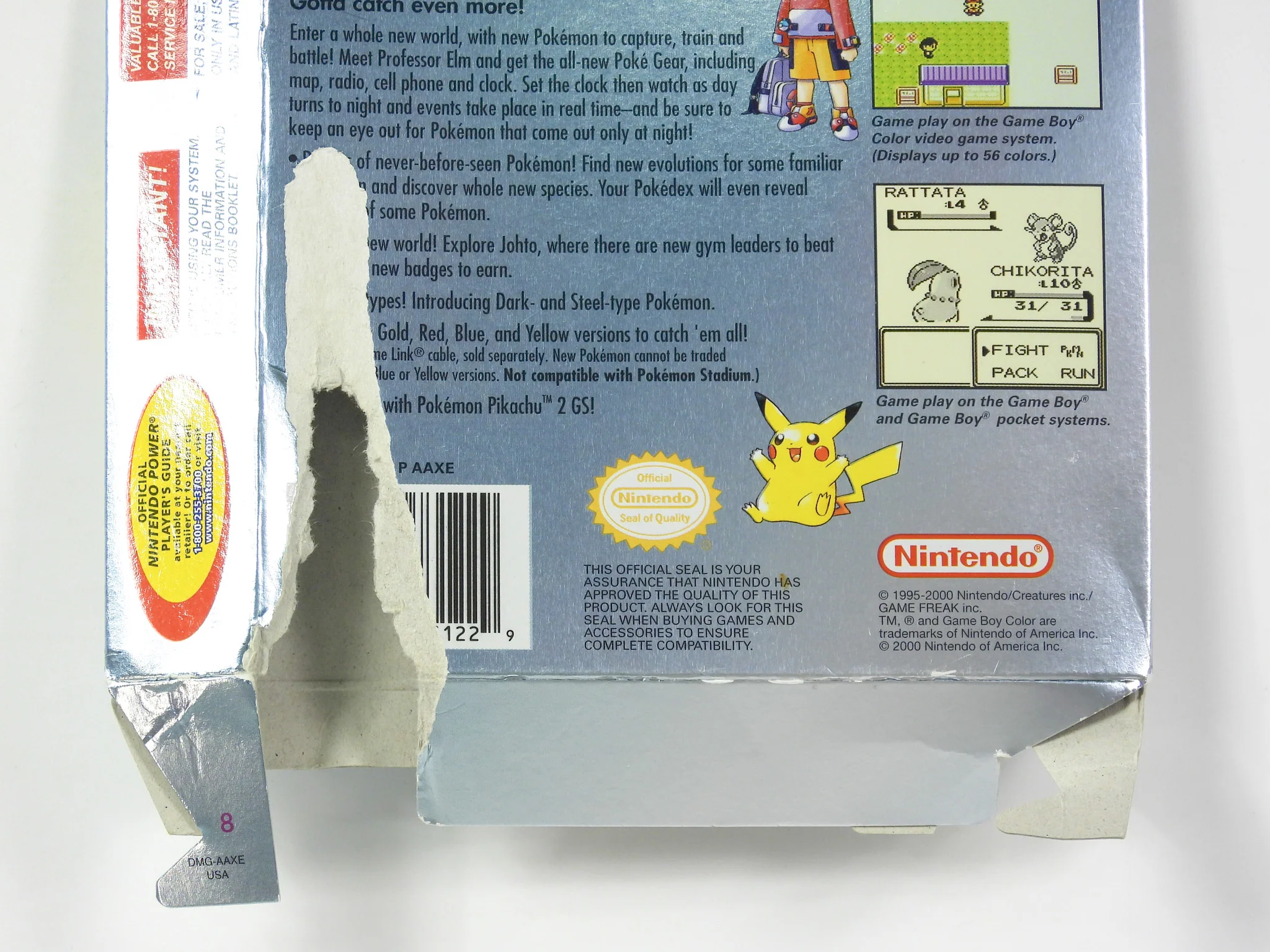 Pokemon Silver [Box] (Nintendo Game Boy Color / GBC) - Image 11