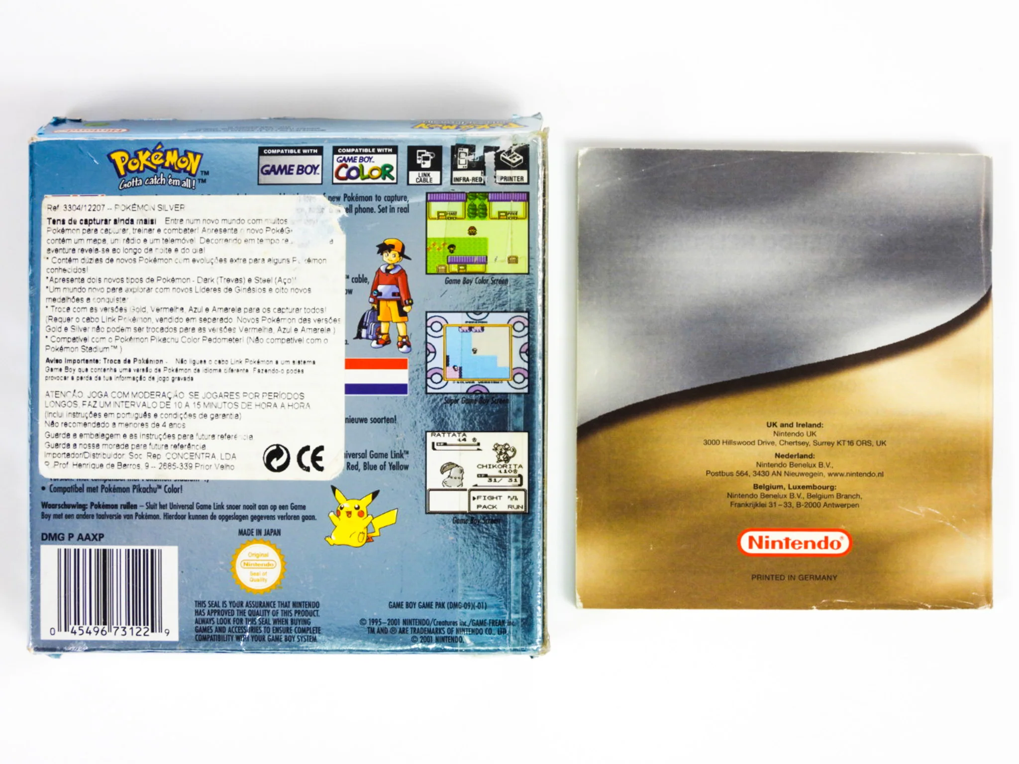 Pokemon Silver [PAL] (Nintendo Game Boy Color / GBC) - Image 2