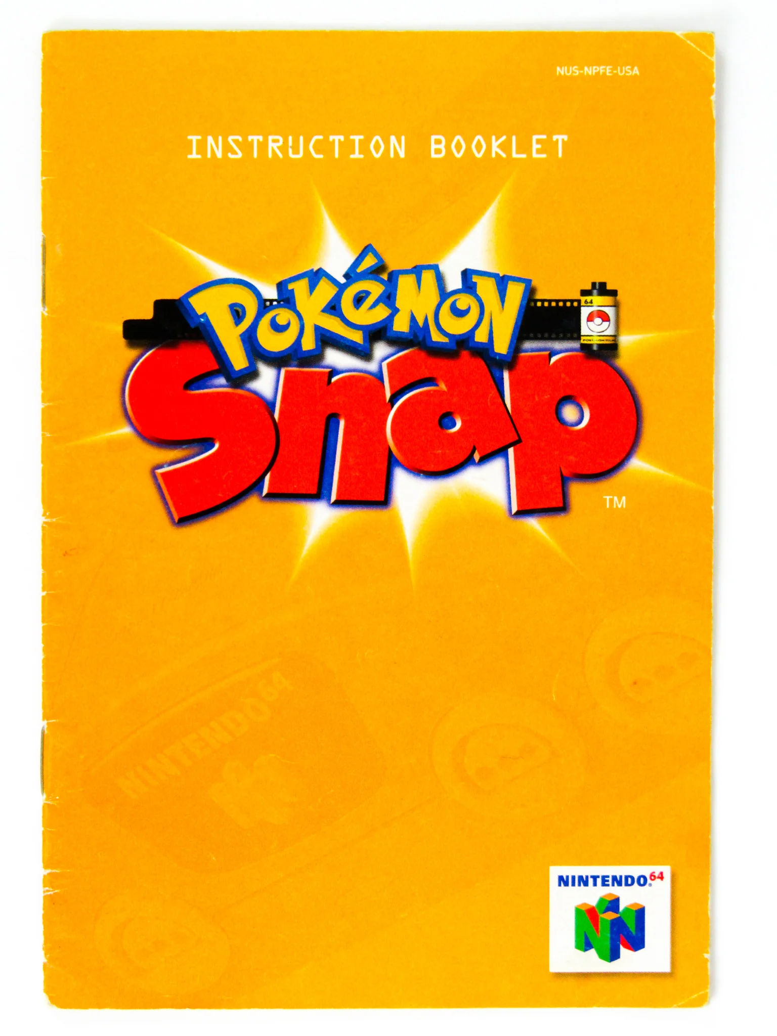Pokemon Snap [Manual] (Nintendo 64 / N64) - Image 3