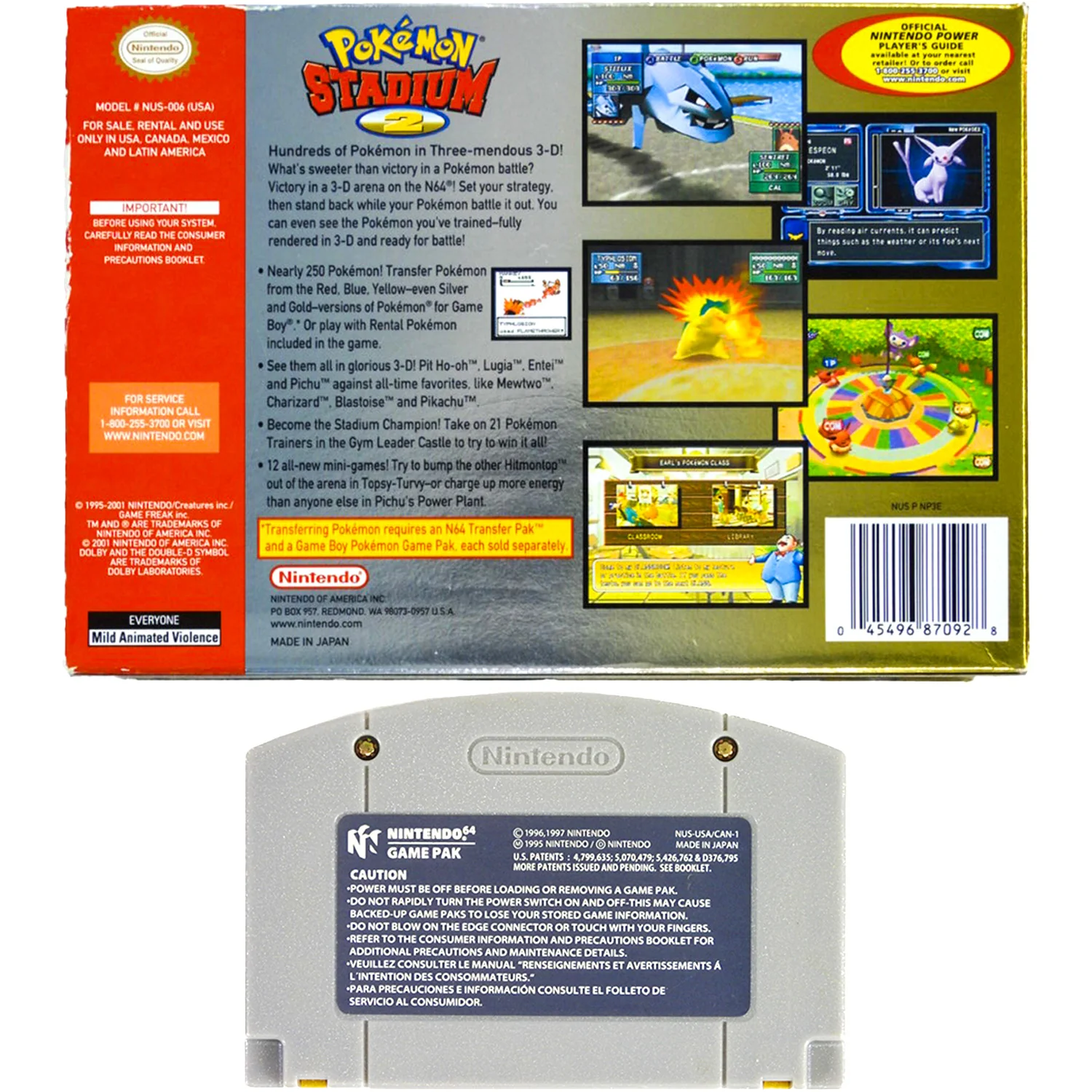 Pokemon Stadium 2 (Nintendo 64 / N64) - Image 10