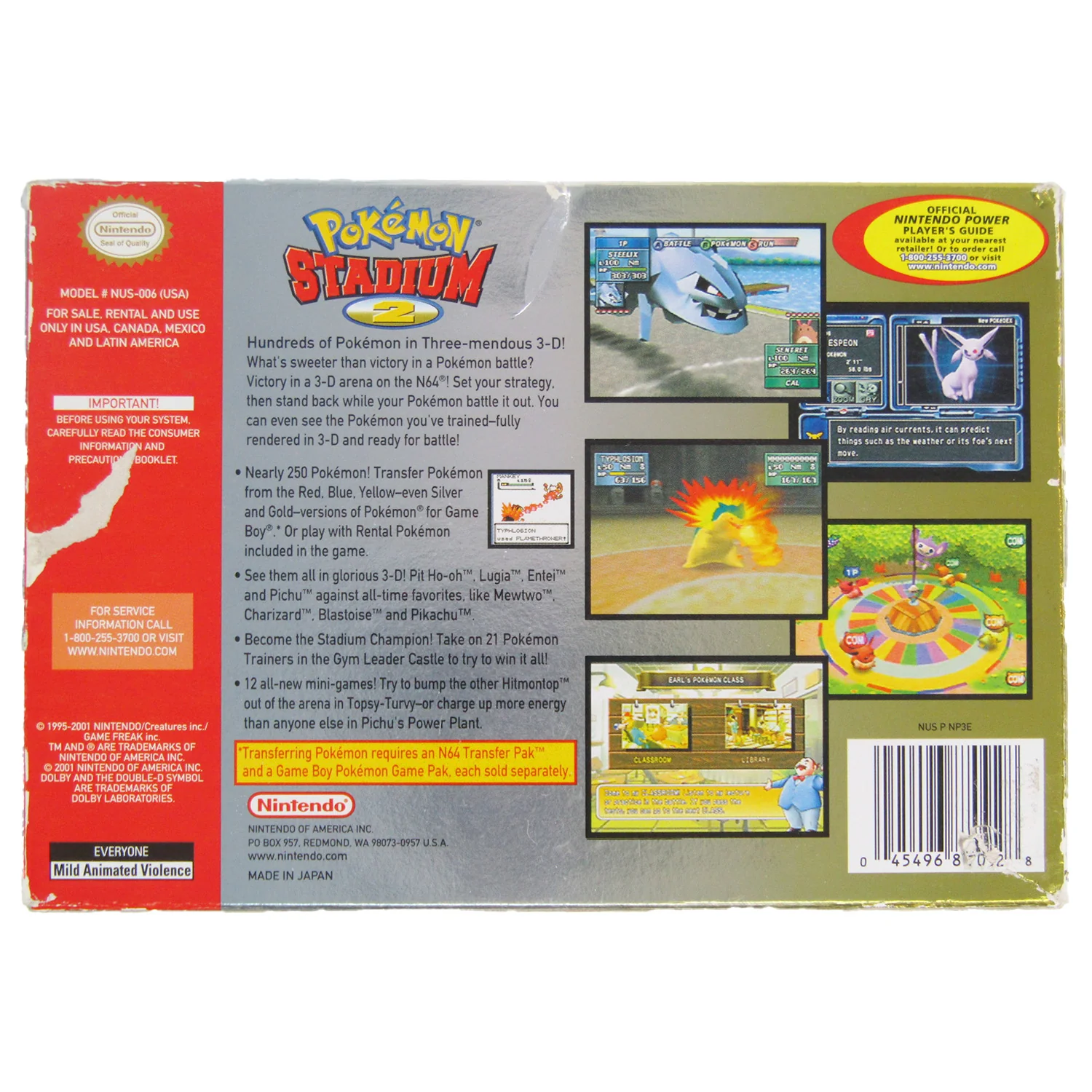 Pokemon Stadium 2 (Nintendo 64 / N64) - Image 4