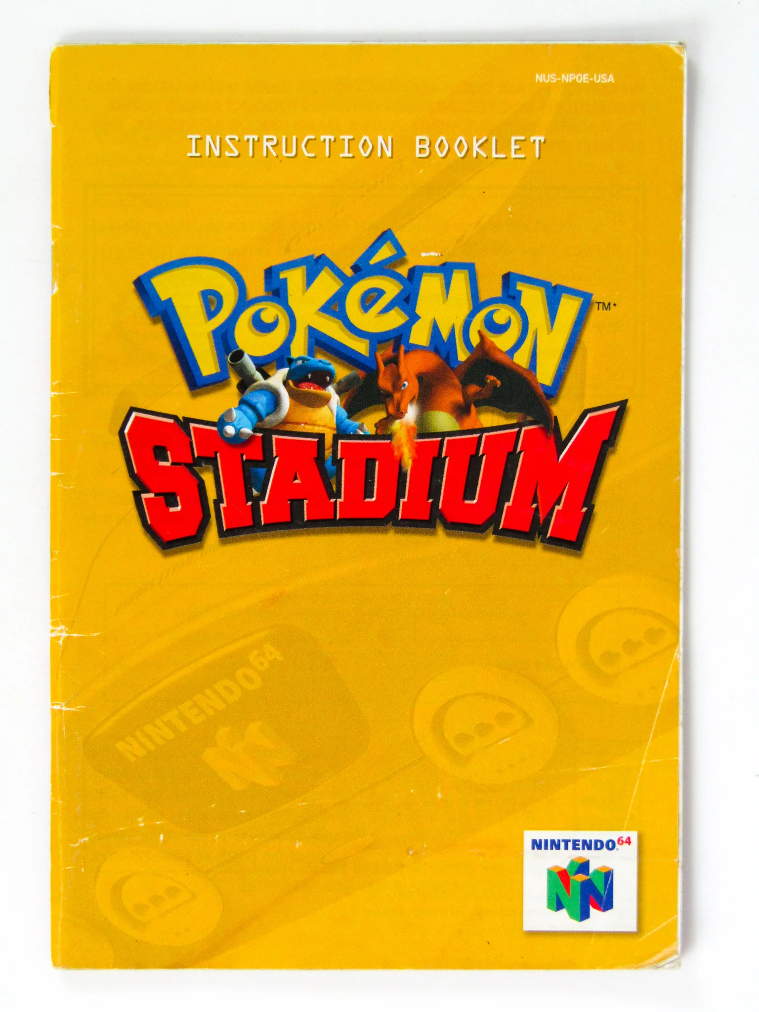Pokemon Stadium [Manual] (Nintendo 64 / N64) - Image 3