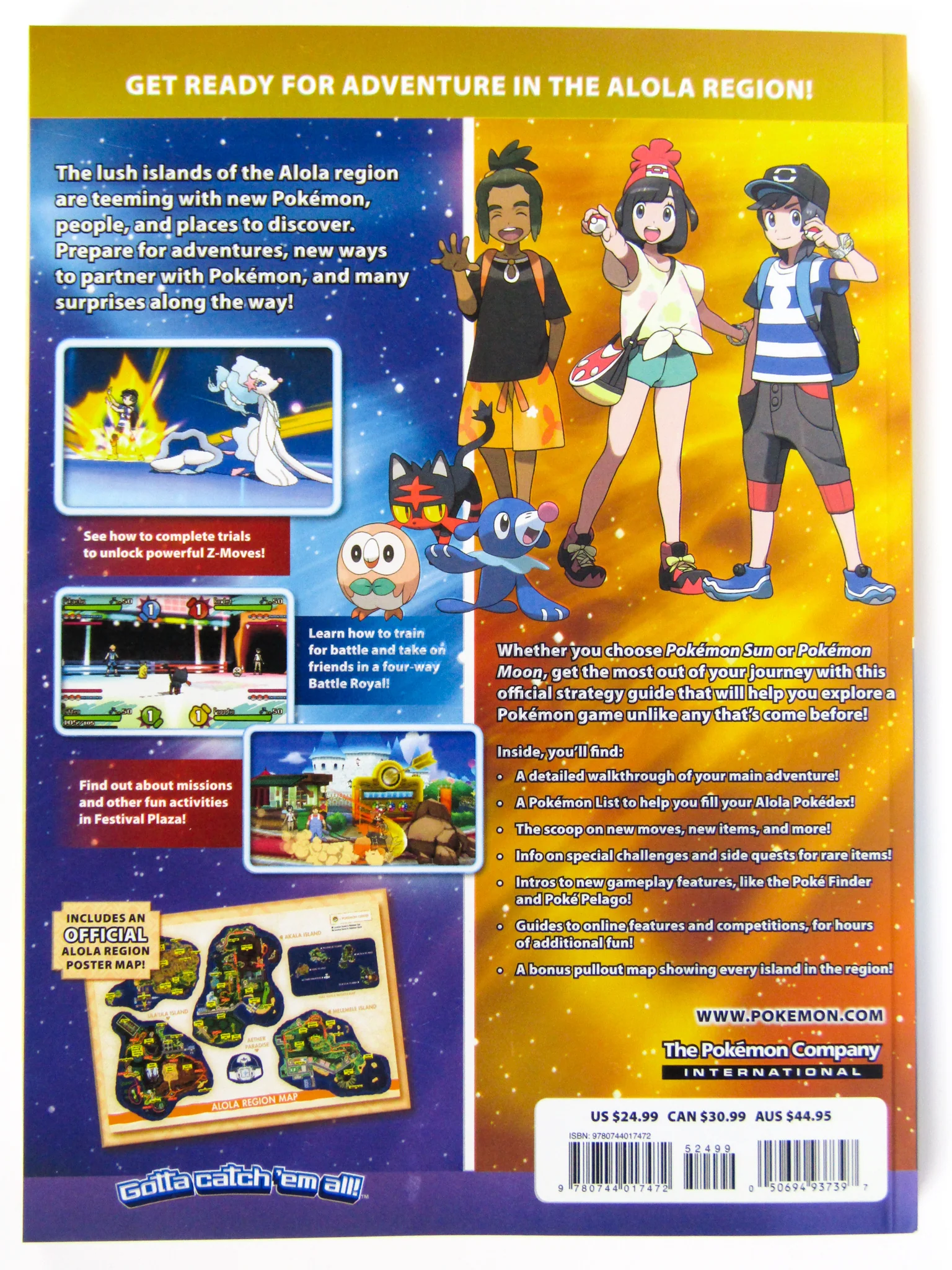 Pokemon Sun & Pokemon Moon: The Official Alola Region Strategy Guide (Game Guide) - Image 2