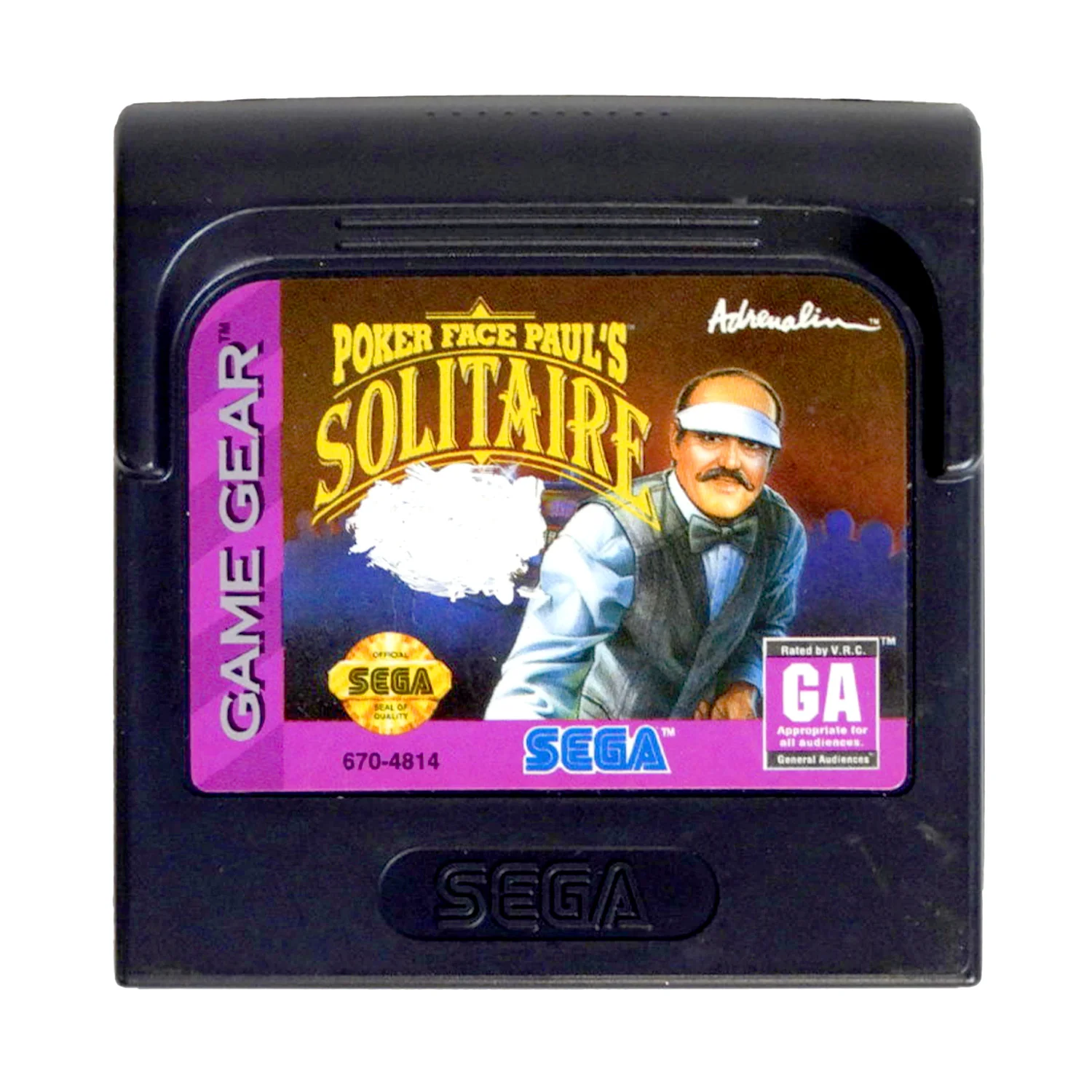 Poker Face Paul's Solitaire (Sega Game Gear) - Image 2