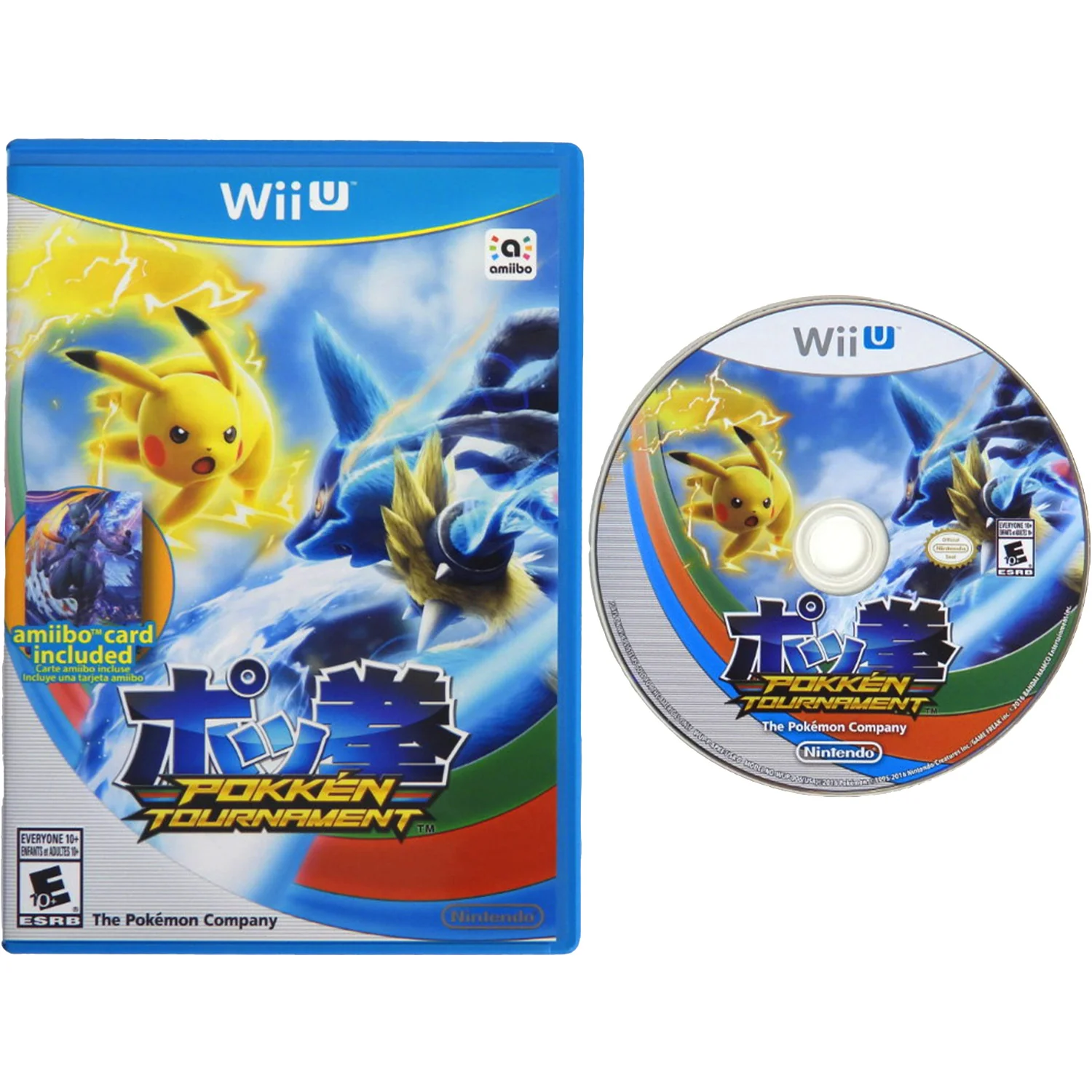Pokken Tournament [Shadow Mewtwo amiibo Card] (Nintendo Wii U) - Image 2