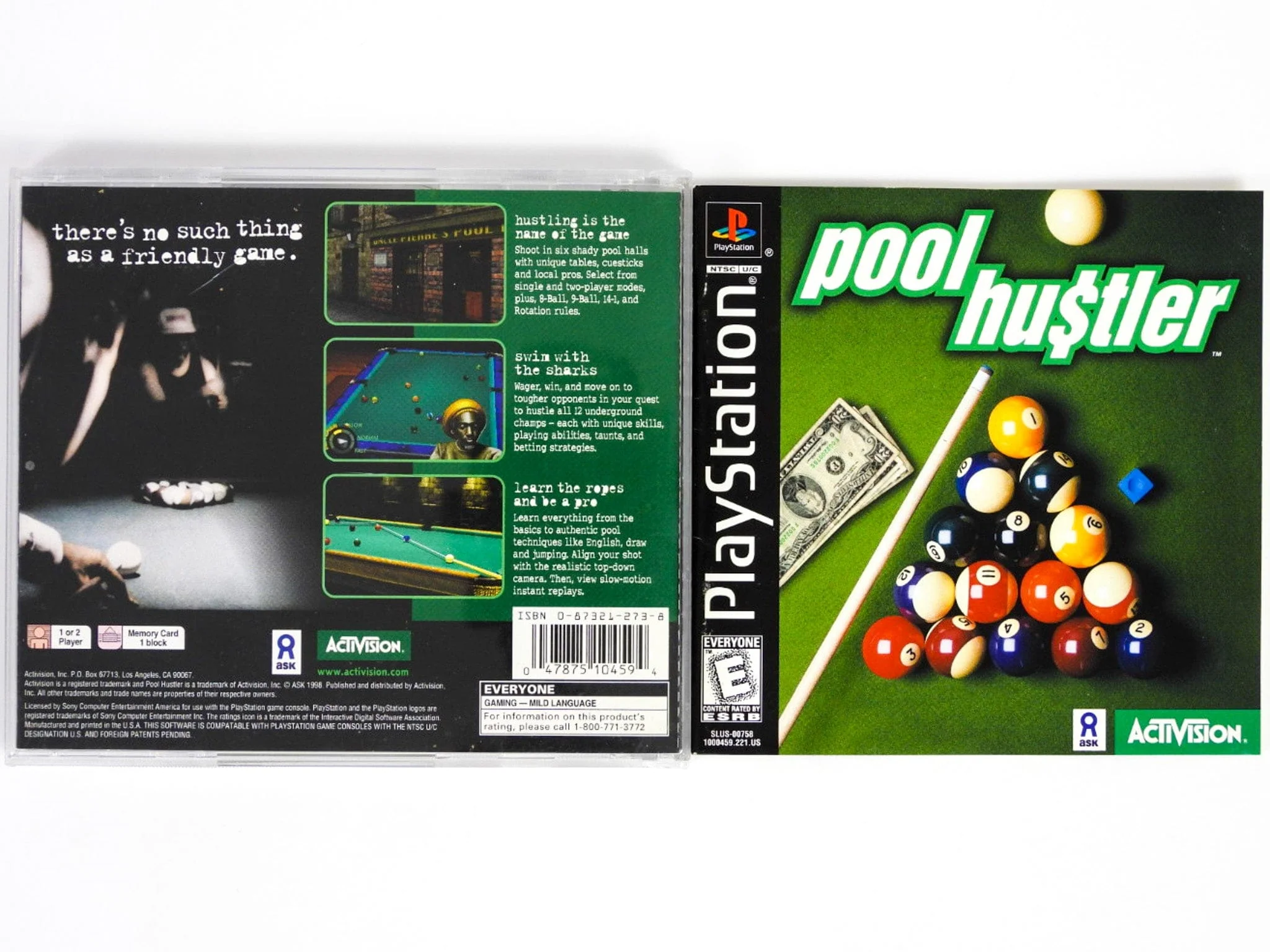 Pool Hustler (PlayStation / PS1) - Image 2