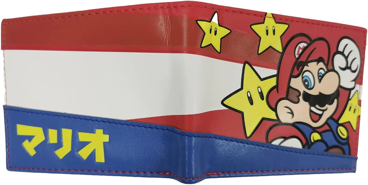 Portefeuille pliable Super Mario étoiles - Image 4