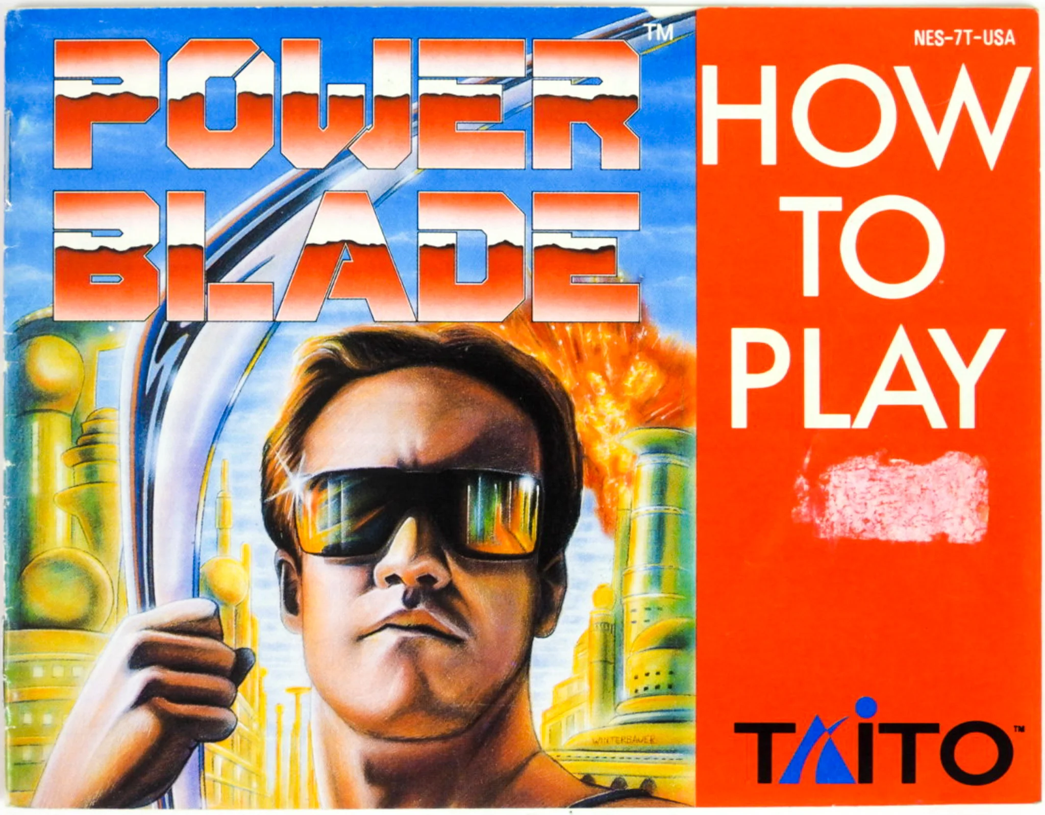 Power Blade [Manual] (Nintendo / NES) - Image 3